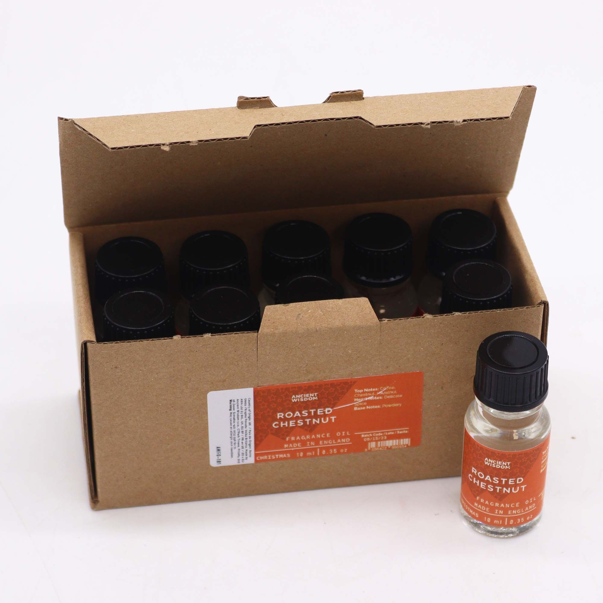 Aceite de Fragancia 10 ml - Castañas Asadas - Imagen 4