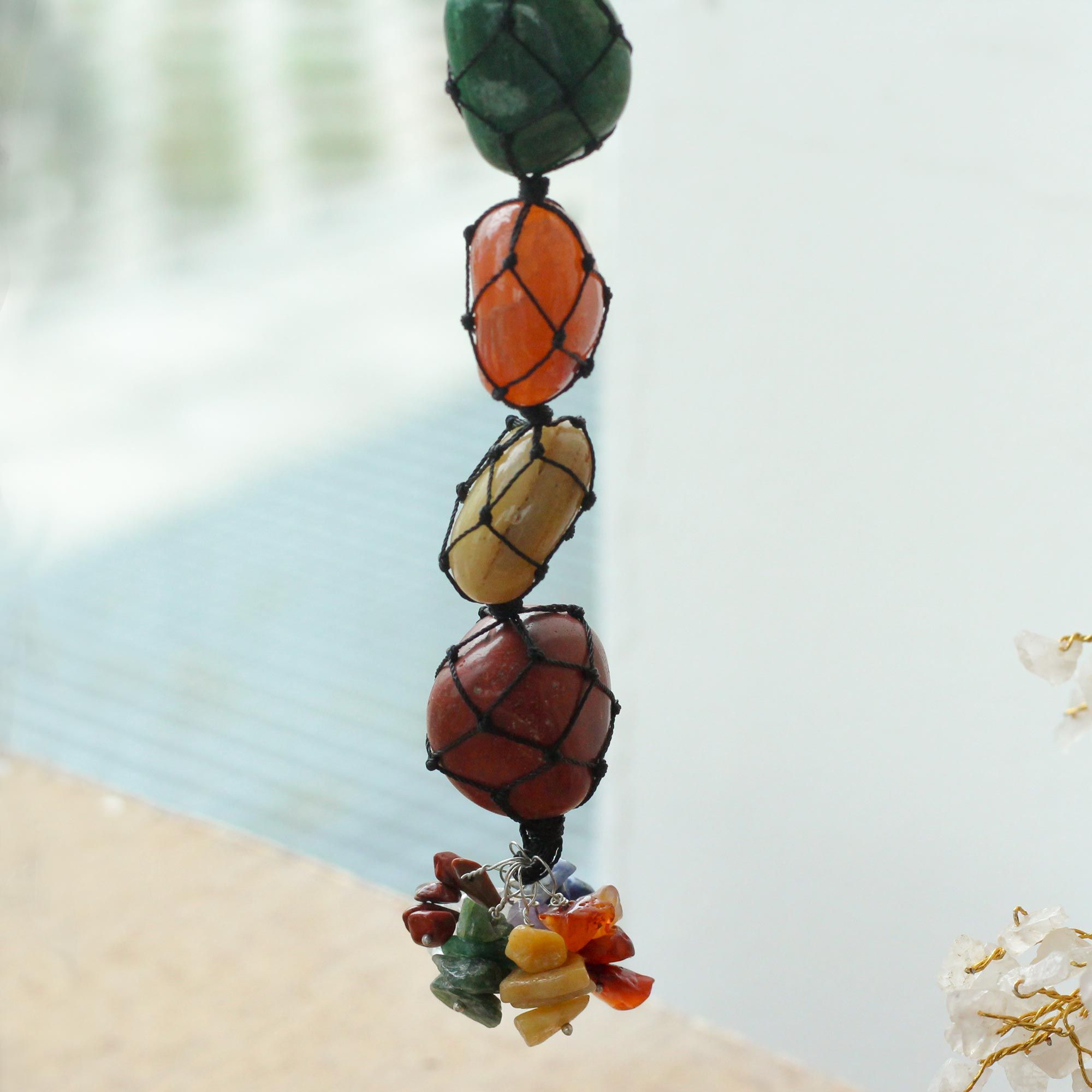 Colgante Piedra Chakra - Siete Chakras - Imagen 3