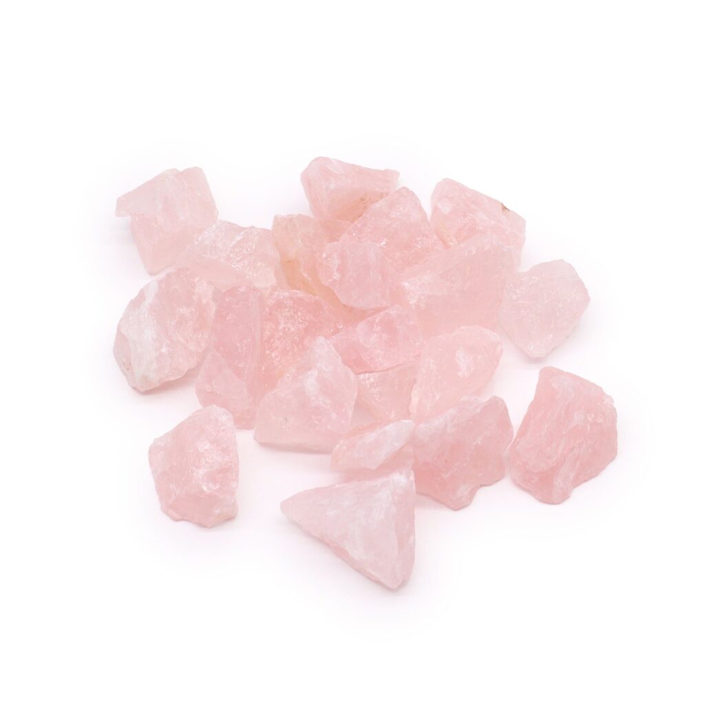 Cristales en bruto (500 g) – Cuarzo rosa