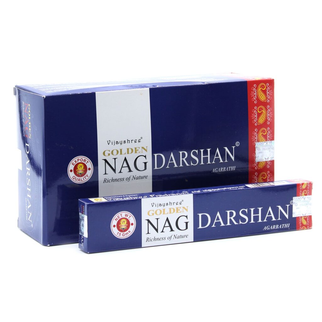 15g Incienso Dorado Nag – Darshan