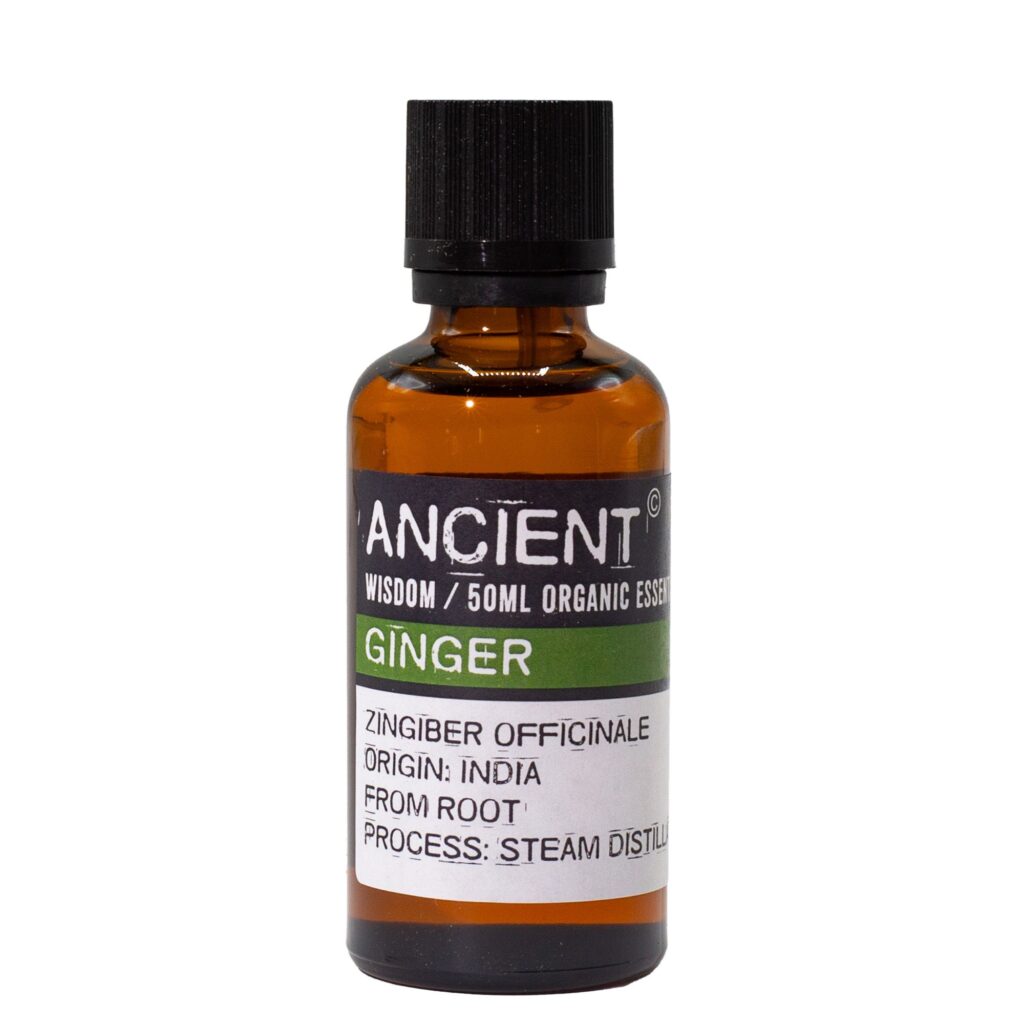Aceite esencial orgánico de jengibre 50 ml