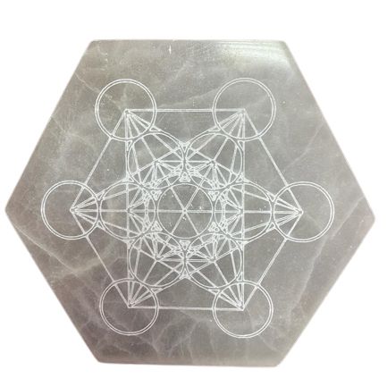 Placa de Carga Hexagonal 18cm – Dirección y Decisión