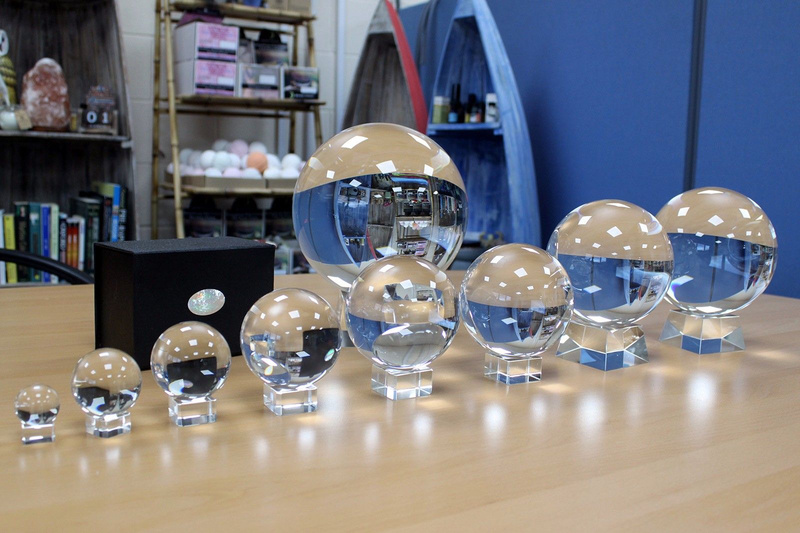 Bola de Cristal con Soporte 130mm - Imagen 6