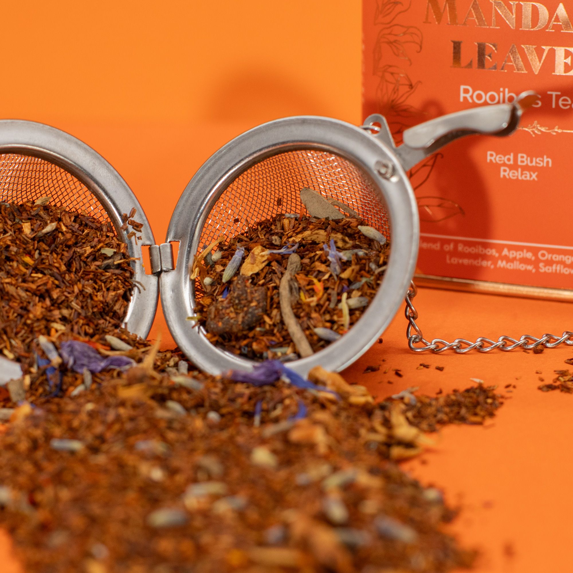 Té de rooibos relajante - 50gr Lata - Imagen 6