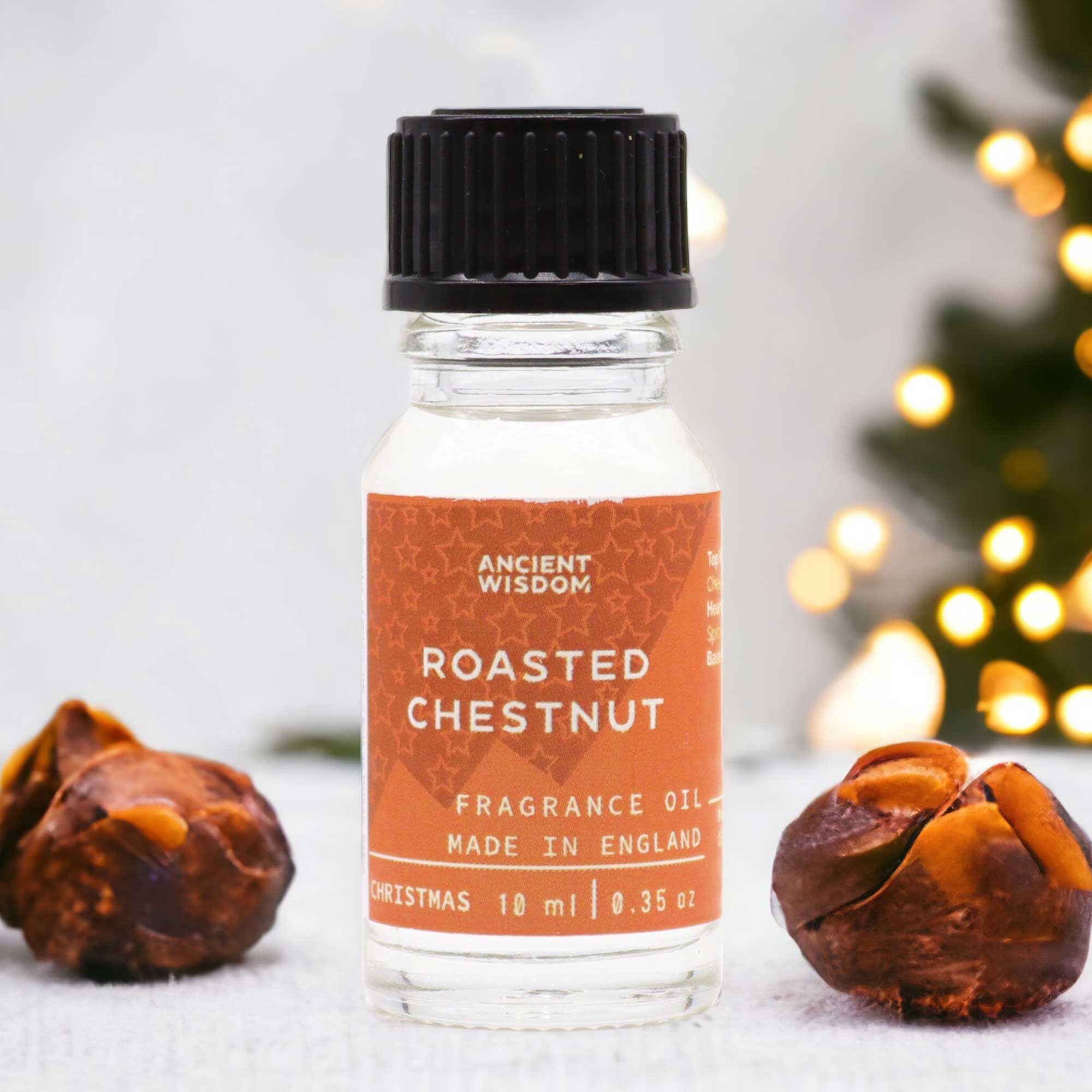 Aceite de Fragancia 10 ml - Castañas Asadas - Imagen 5