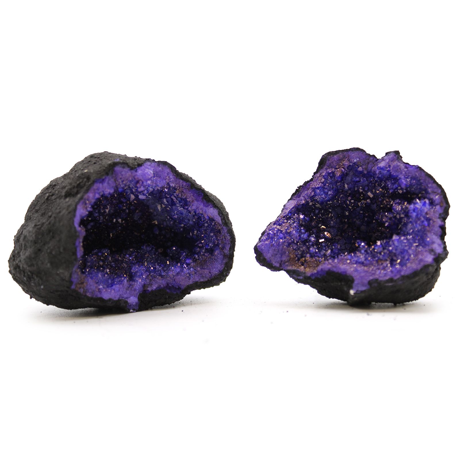 Geodas de calcita coloreada – Piedra Negra – Turquesa