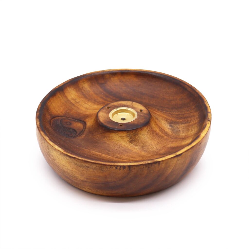 Disco porta incienso para conos y varillas – Ying & Yang