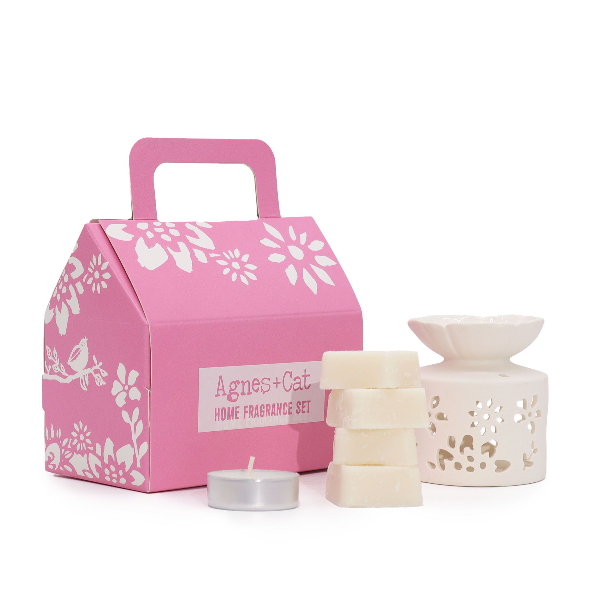 Conjunto regalo de fragancias Agnes & Cat – Té y Rosas