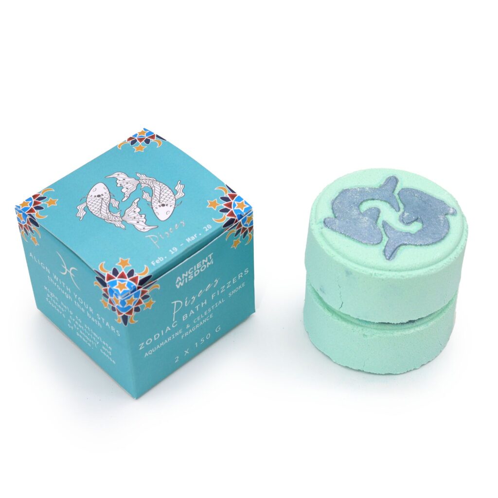 Set de Bombas de Baño del Horóscopo - Piscis