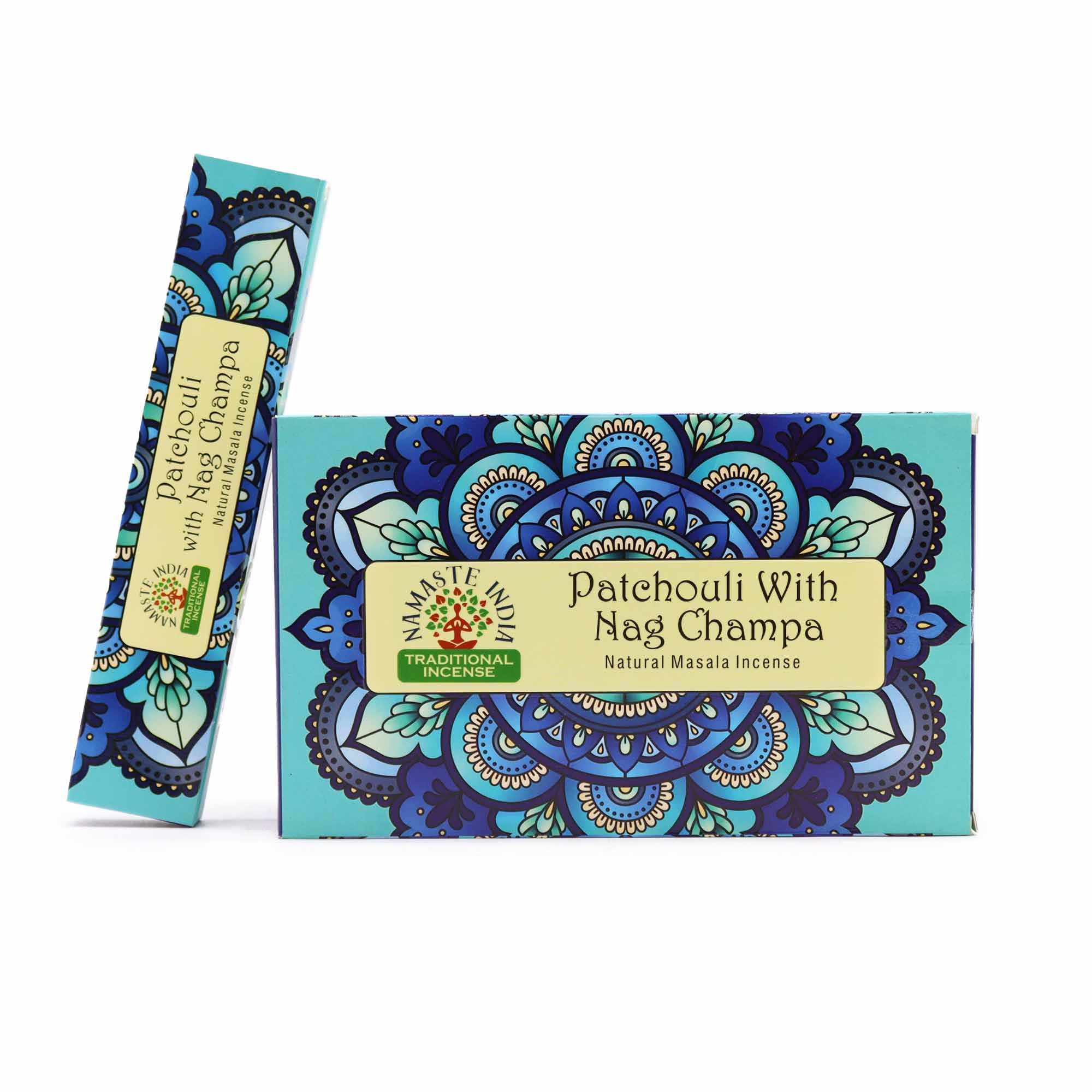 Incienso Namaste Mandala Masala - Pachulí y Nag Champa - Imagen 6