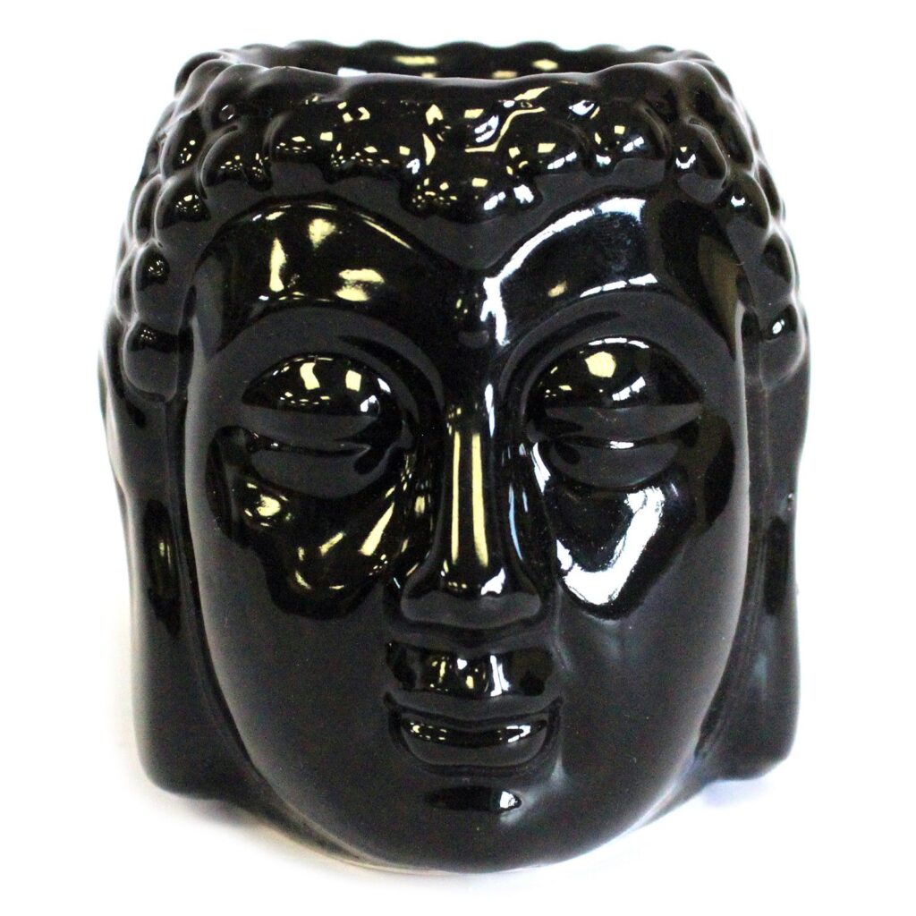Quemador aceite Buda – Negro