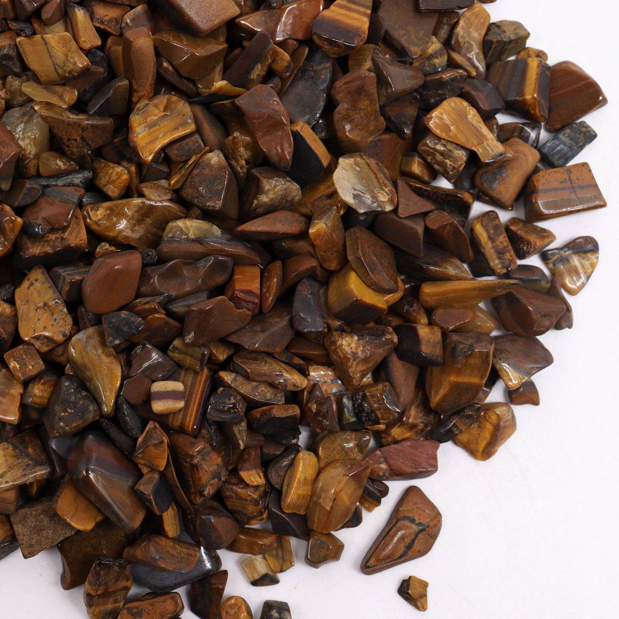 Chips de ojo de tigre a granel - 1 kg - Imagen 3