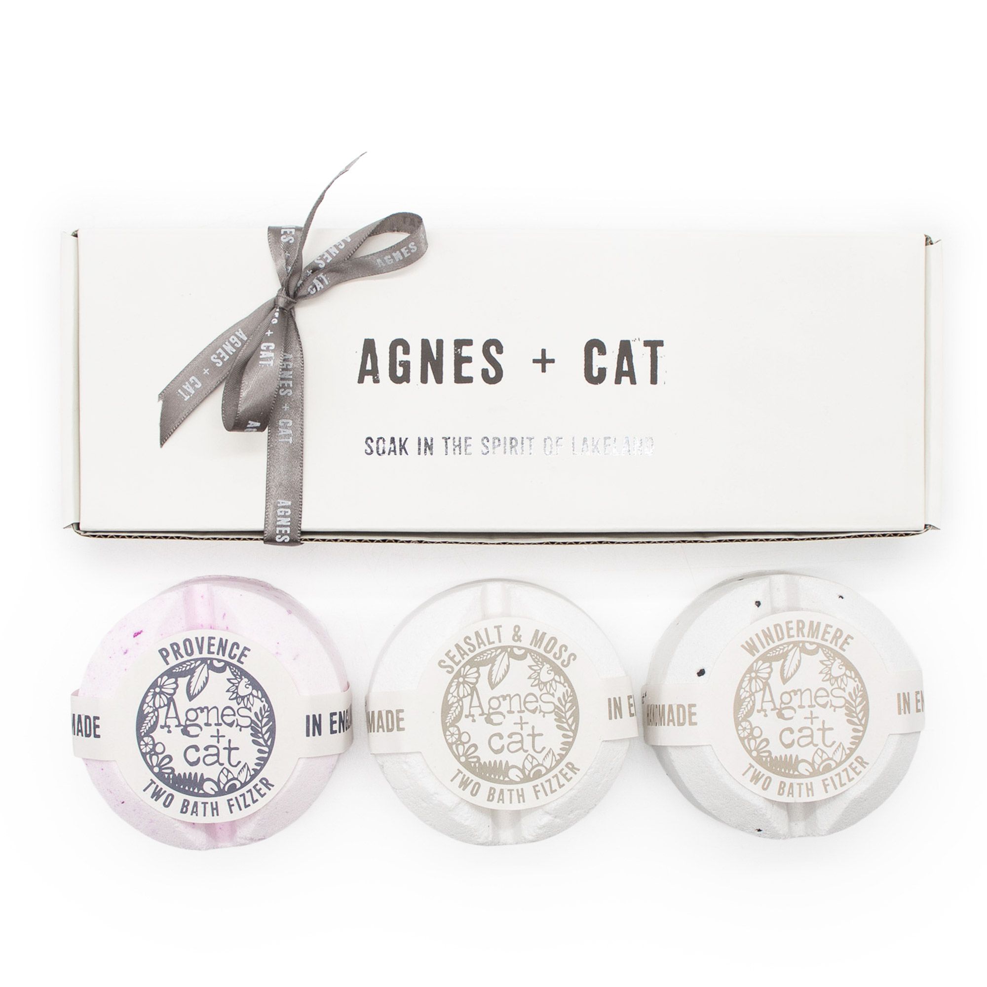 Conjunto regalo de bombas de baño efervescentes con fragancia distintiva de Agnes + Cat - Imagen 5