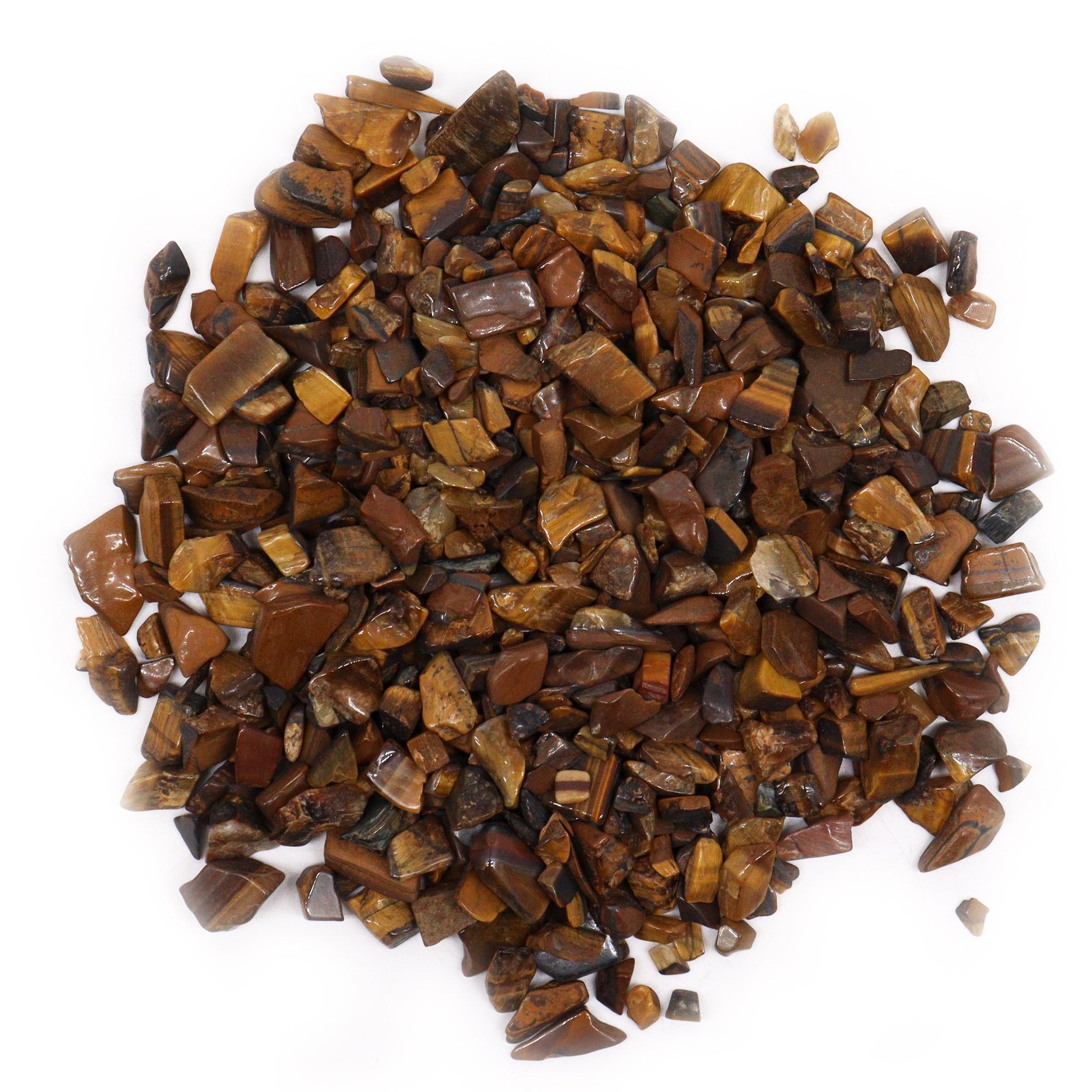 Chips de ojo de tigre a granel - 1 kg - Imagen 2