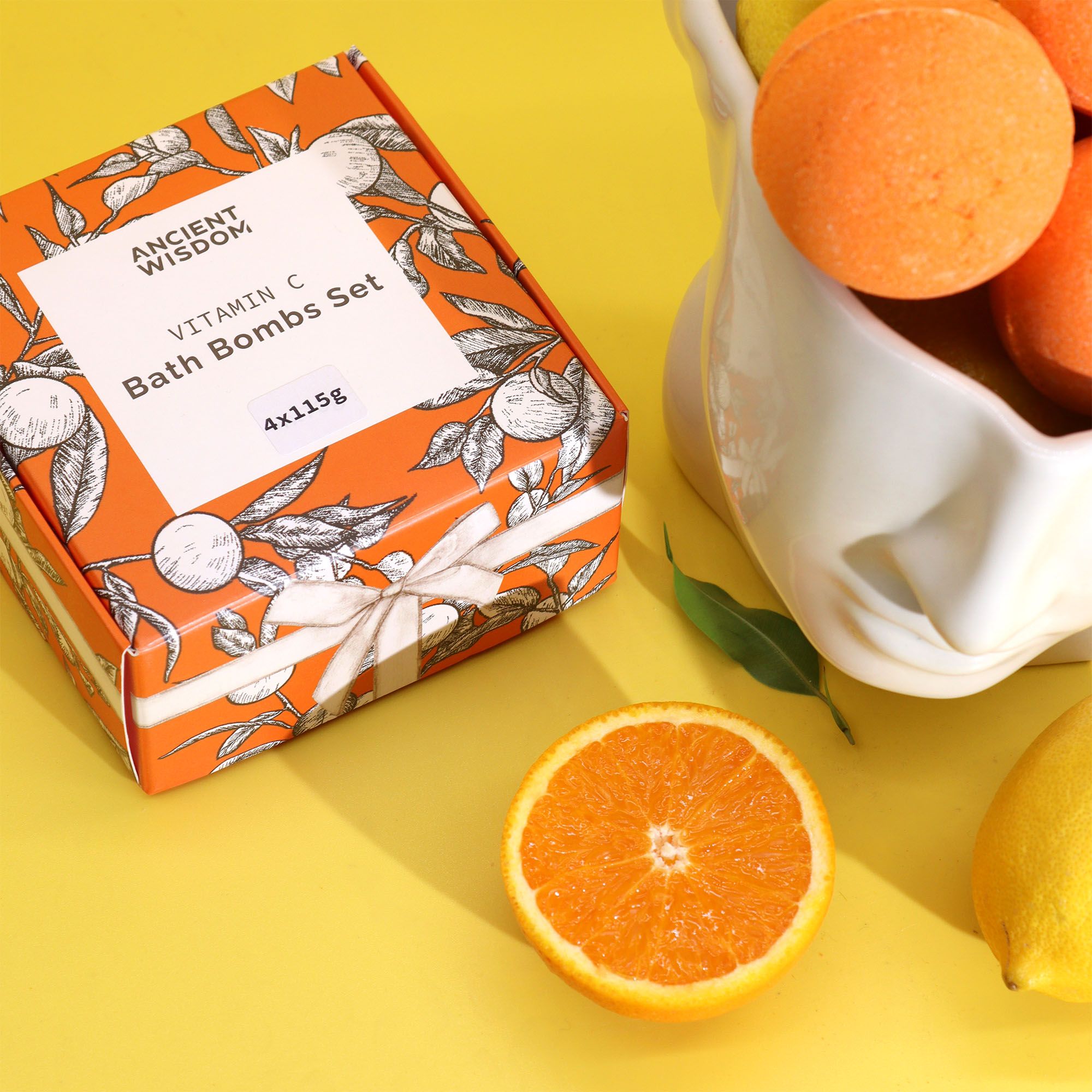 Set de 4 Bombas de Baño de Vitamina C - Aromaterapia - Imagen 6