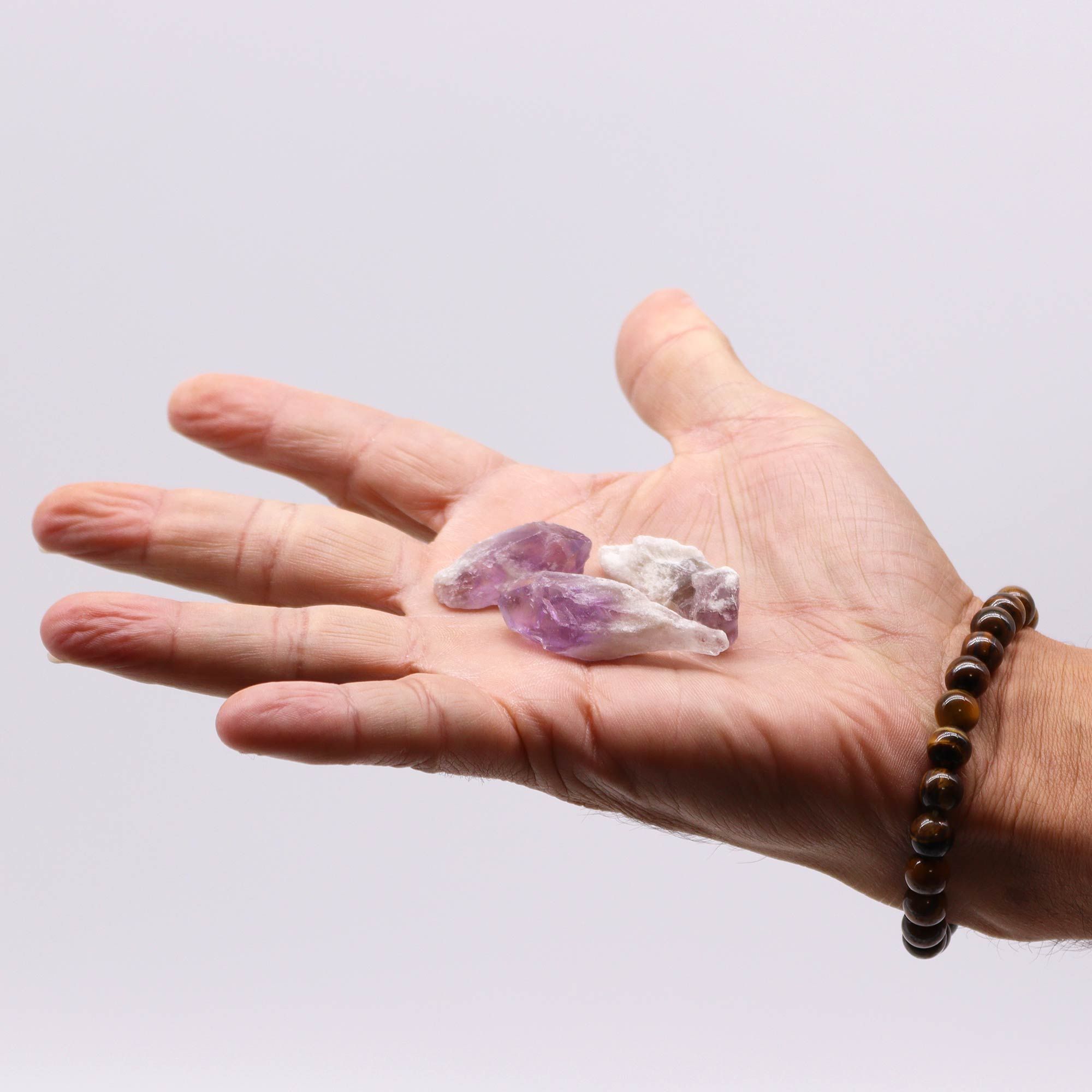 Cristales en bruto (500 g) - Puntos ásperos de amatista - Imagen 3