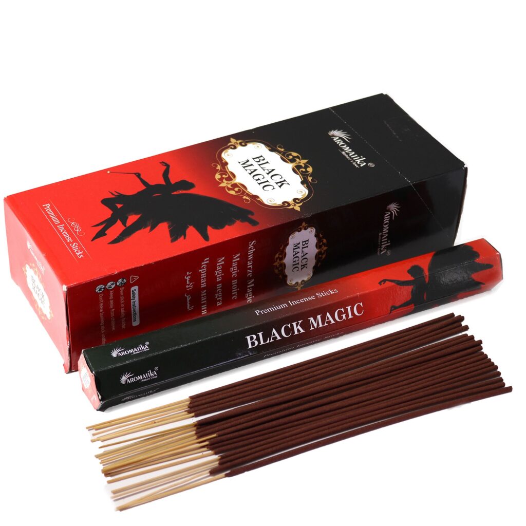 Incienso hexagonal sin carbón Aromatika – Magia negra