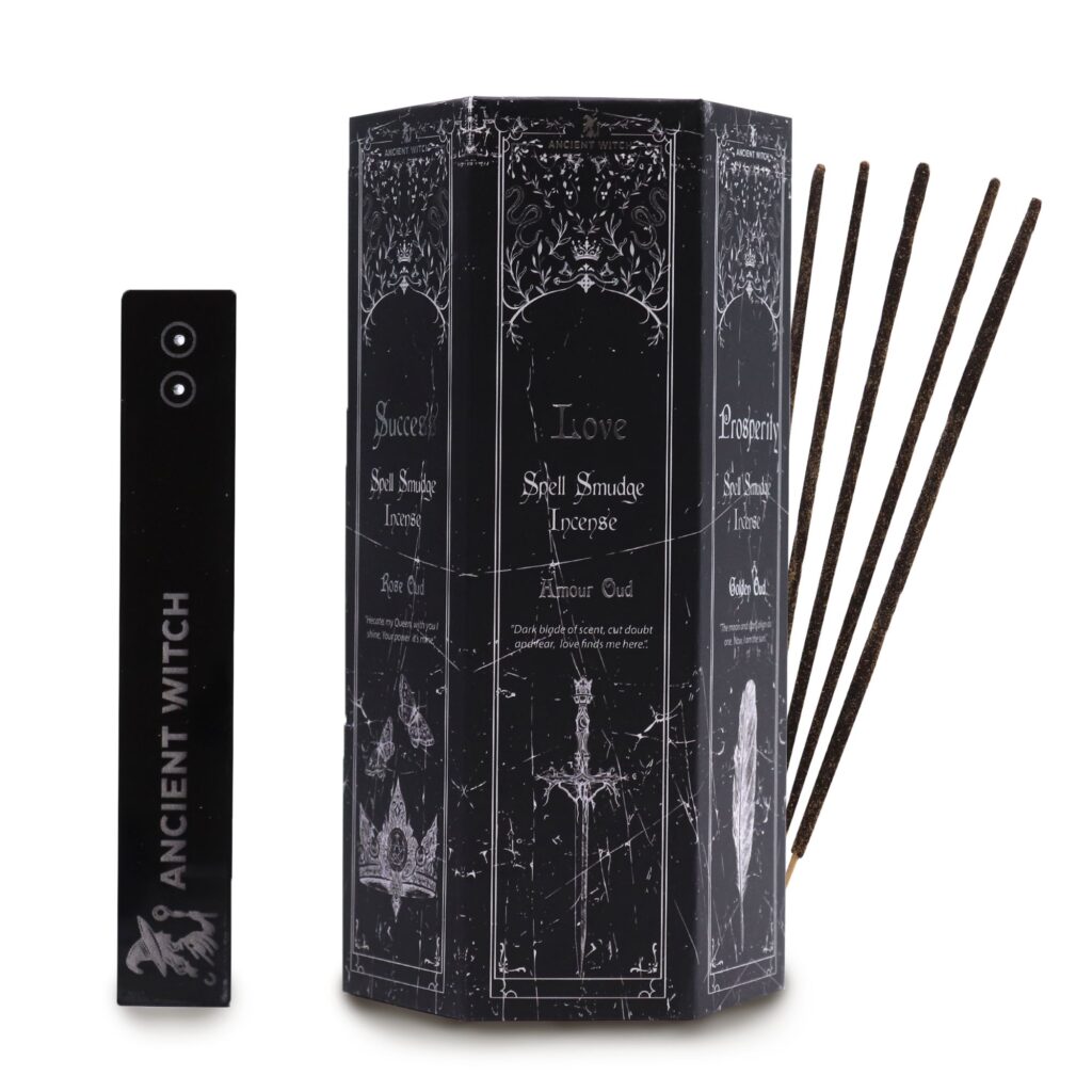 Incienso con forma piramidal – Set de 5 aromas y hechizos de brujas antiguas