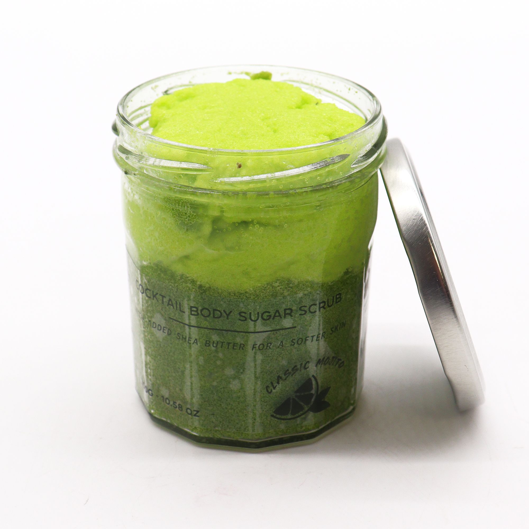 Exfoliante corporal de azúcar perfumado - Mojito clásico 300g - Imagen 2
