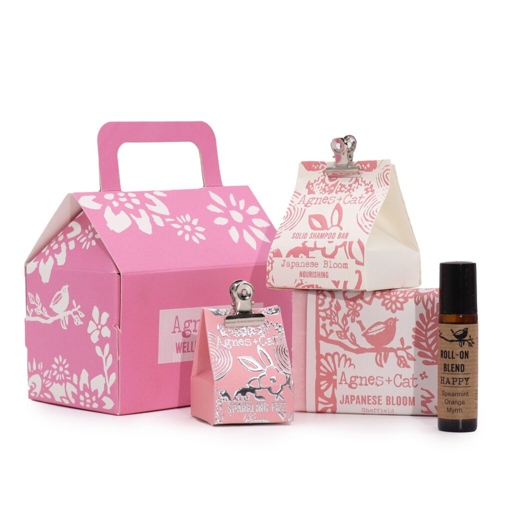 Conjunto de regalo de bienestar de Agnes & Cat – Bloom & Bliss