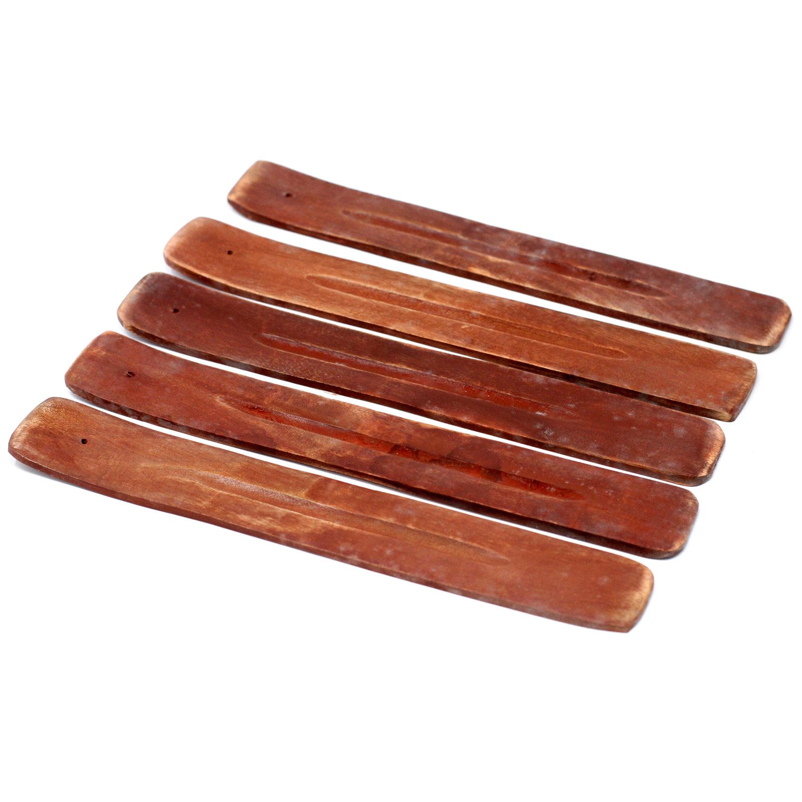 Portaincienso sencillo de madera de mango - Imagen 2