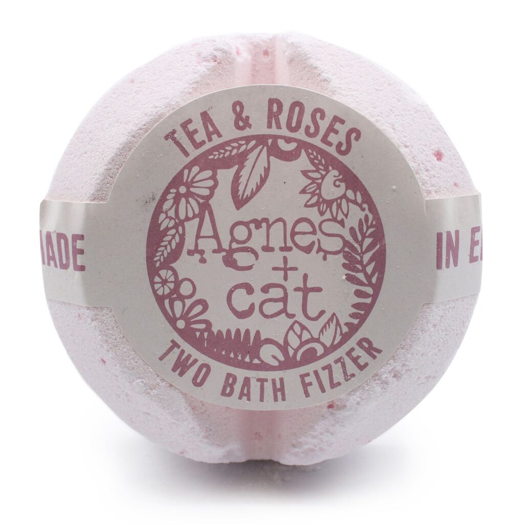 Bomba de baño Agnes + Cat - Té y Rosas