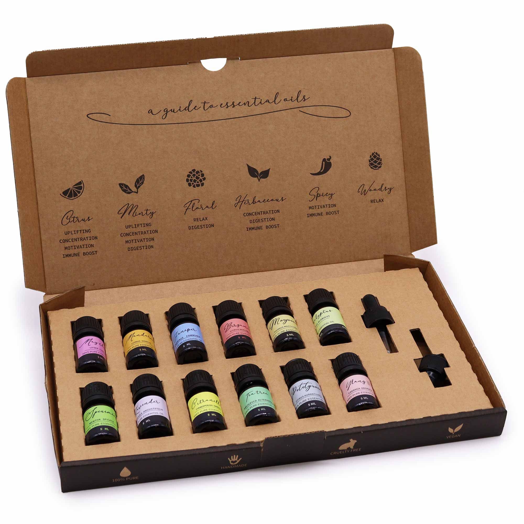 Set de aceites esenciales para aromaterapia – Primavera