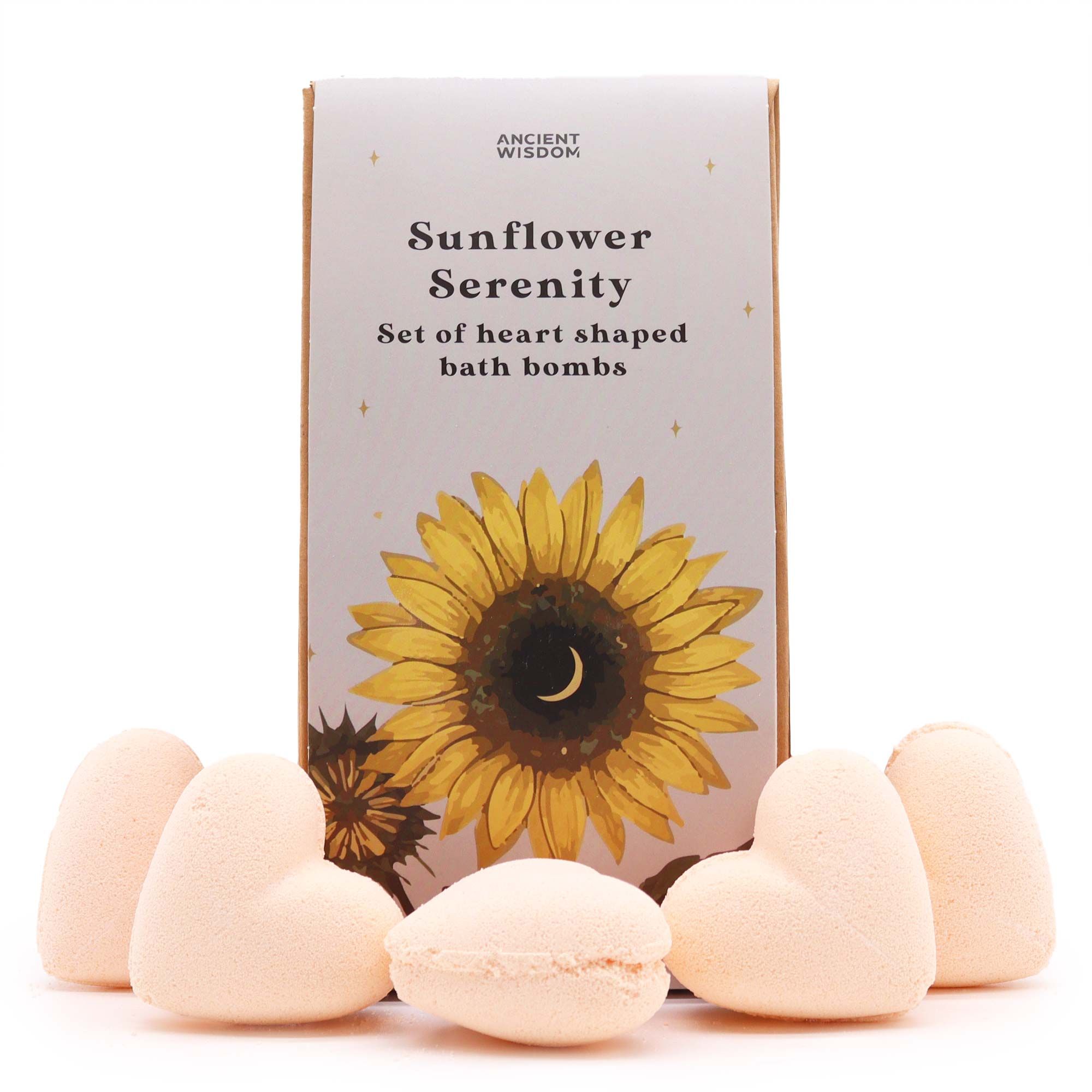 Set de Bombas de Baño de Corazón-Girasol - Imagen 2