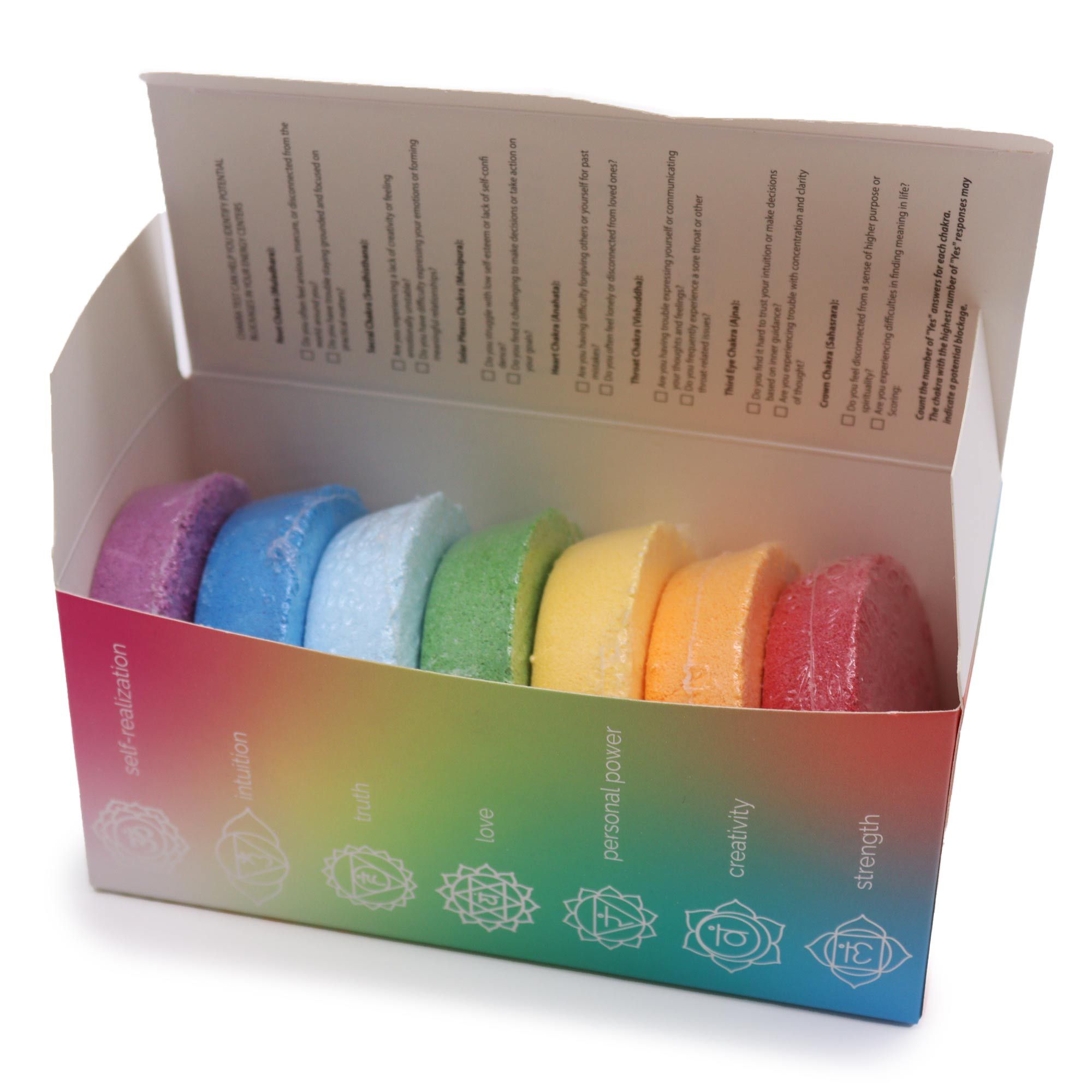 Bombas Chakra - Armonía y Resplandor (caja grande) - Imagen 3