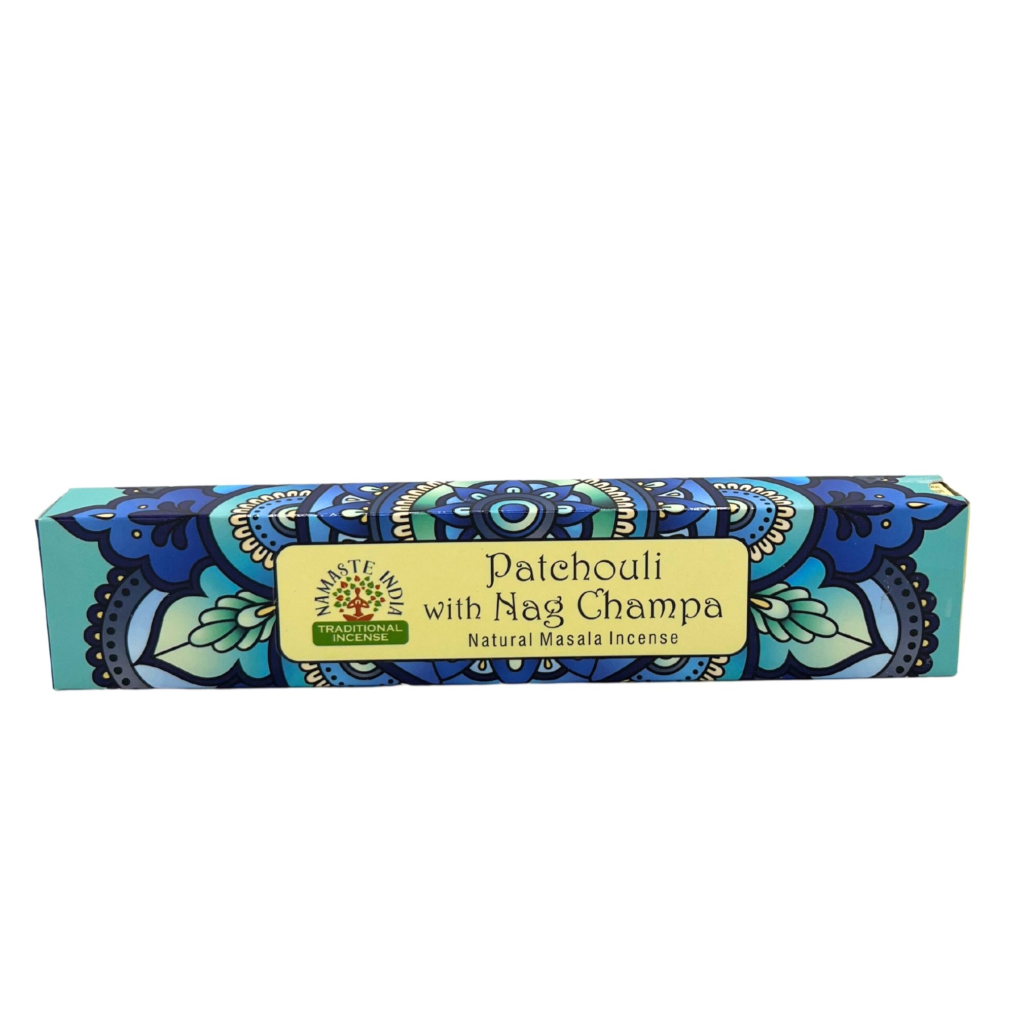 Incienso Namaste Mandala Masala – Pachulí y Nag Champa