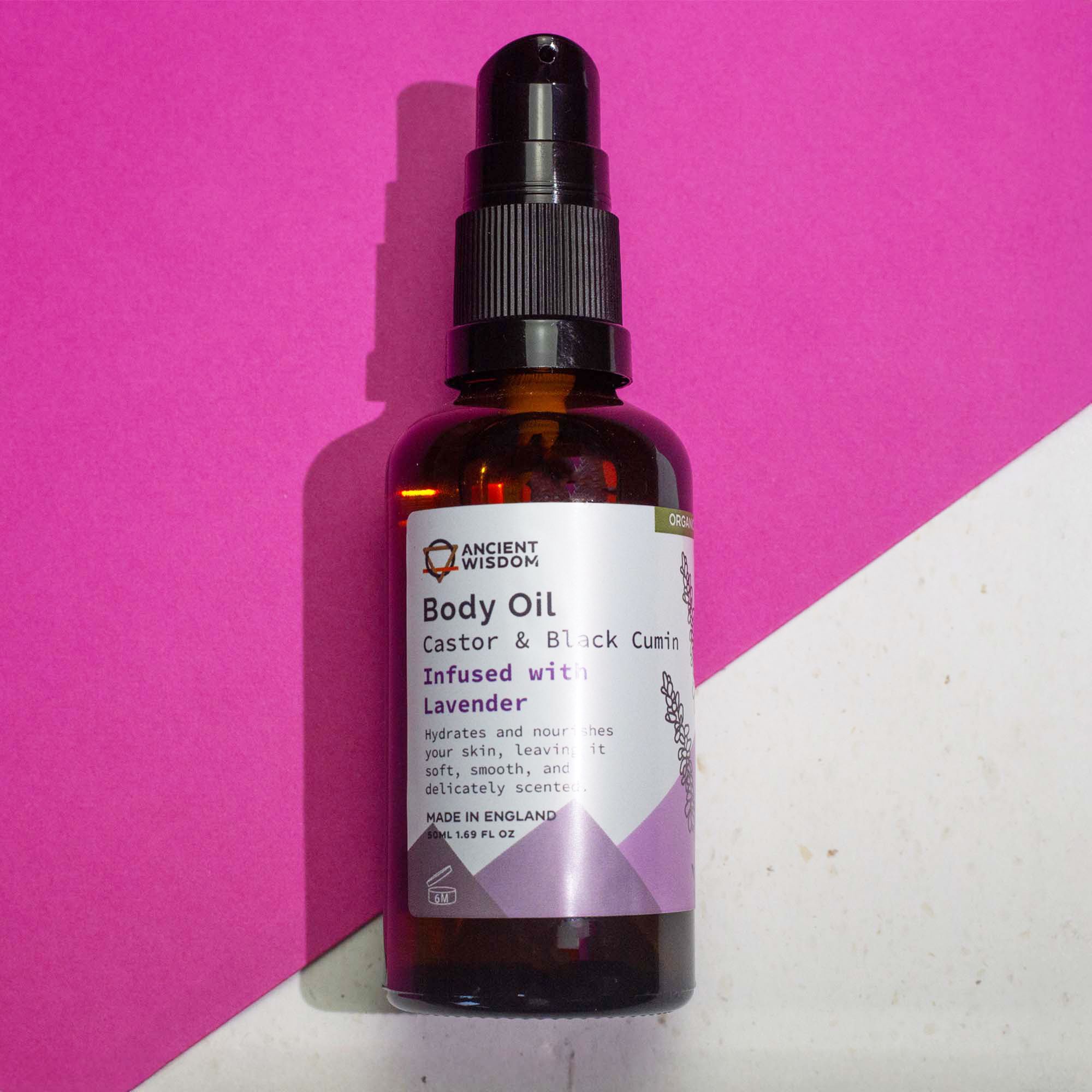 Aceite Corporal Organico 50 ml- Lavanda - Imagen 3