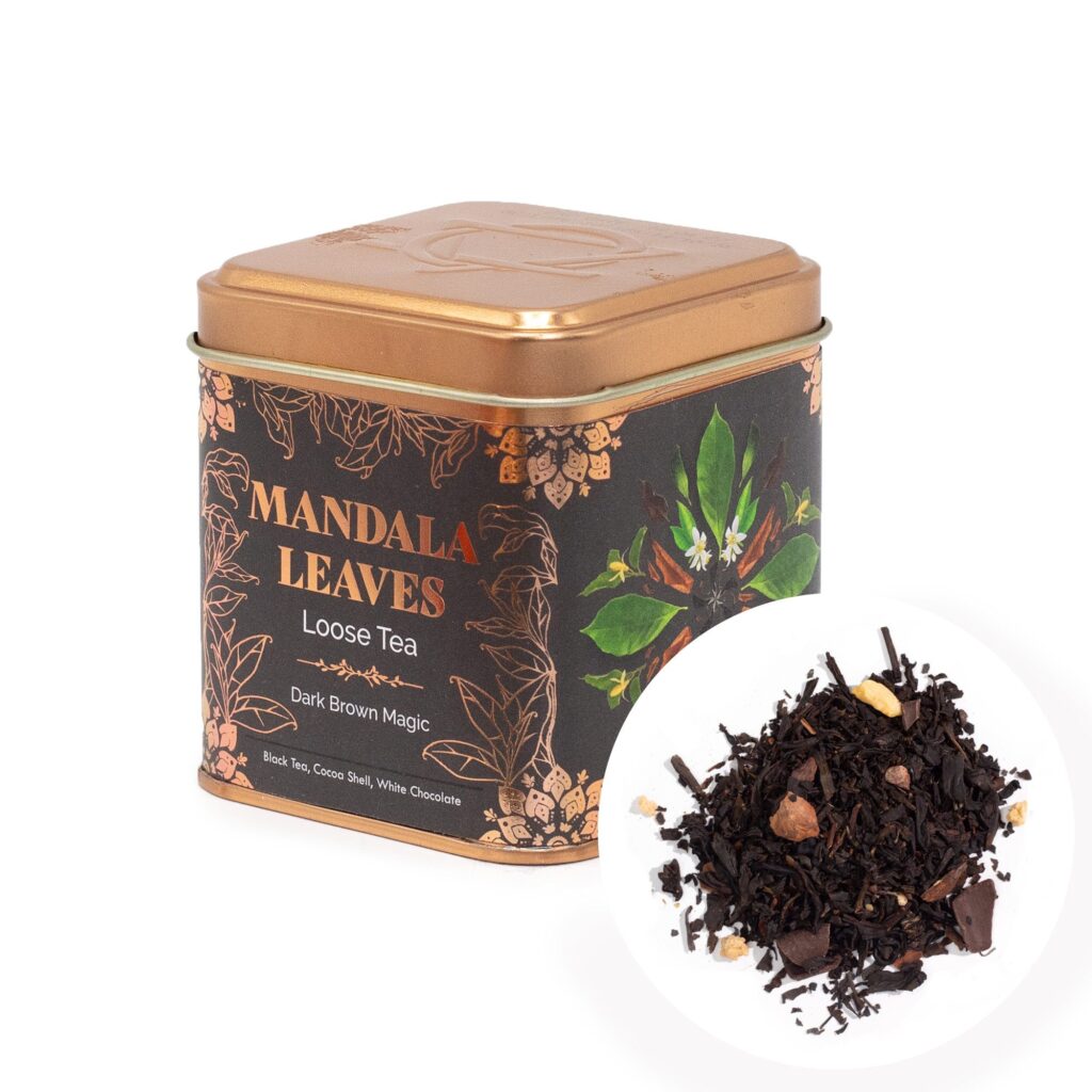 Té Artesanal Magia Marrón Oscuro – 50gr Lata