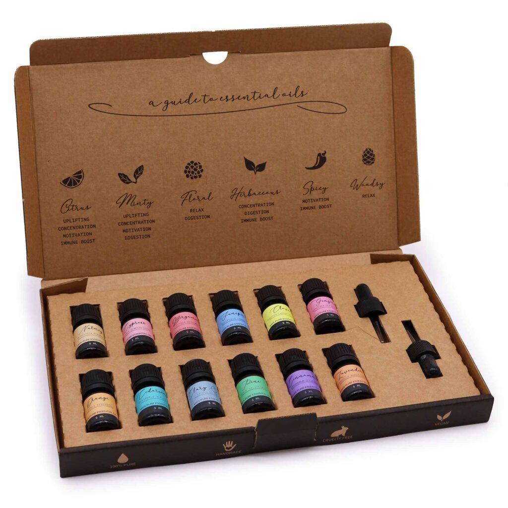 Set de aceites esenciales para aromaterapia – Set de otoño