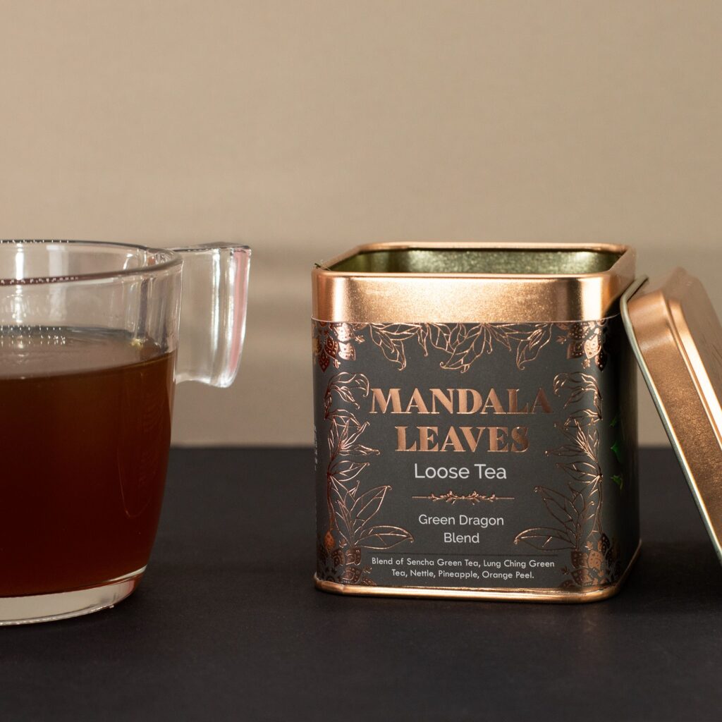 Mezcla de té Green Dragon de 50 g – Lata