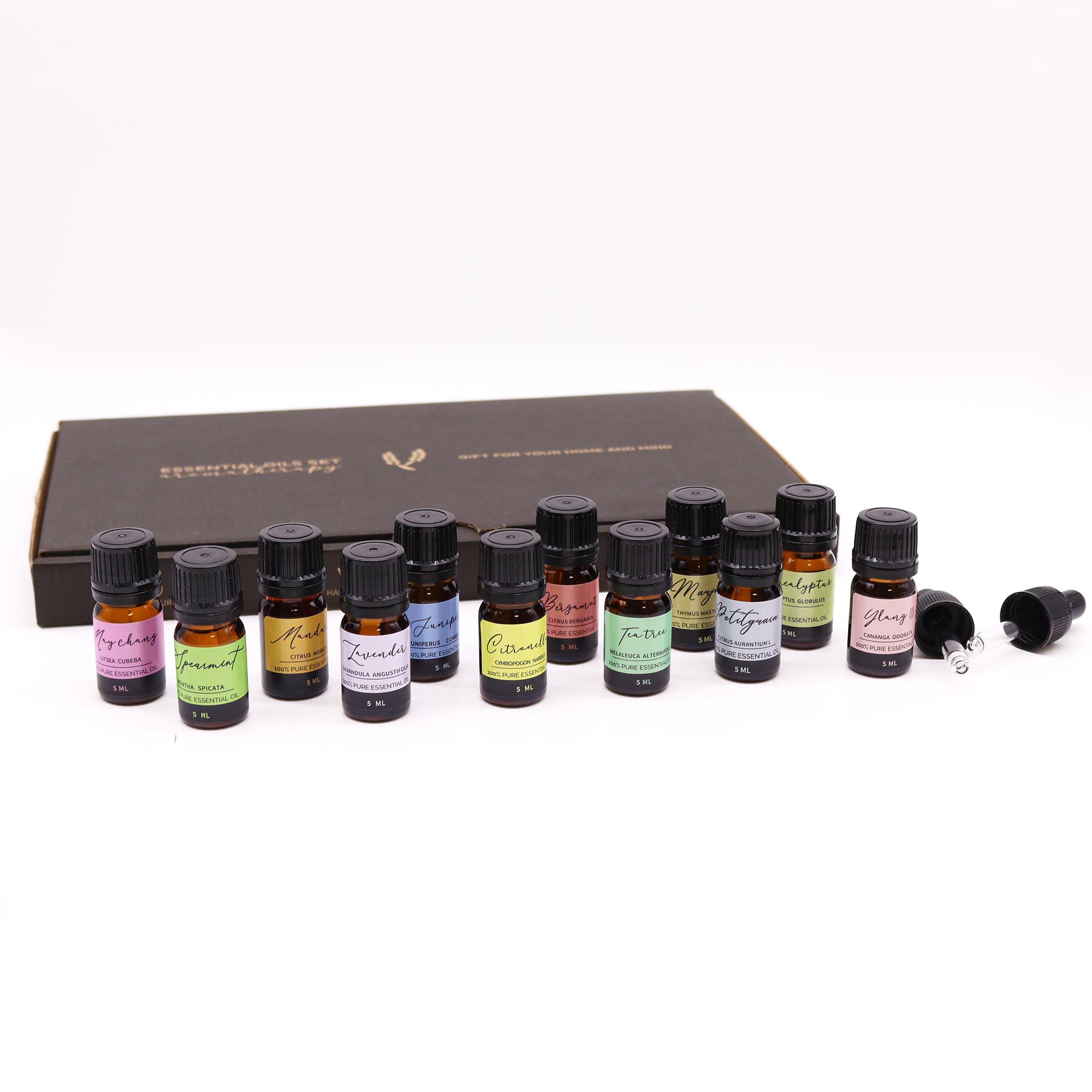 Set de aceites esenciales para aromaterapia - Primavera - Imagen 4