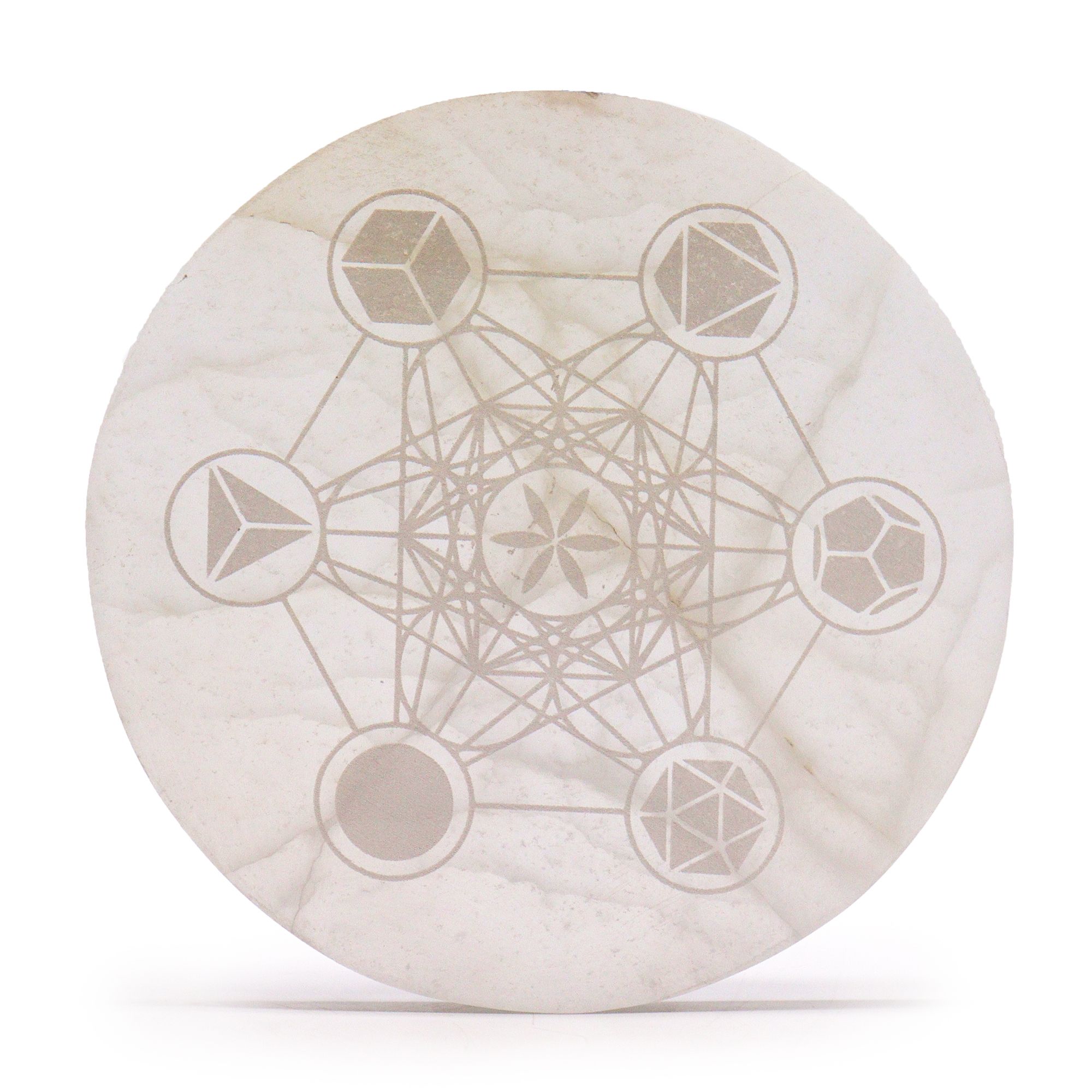 Placa de Carga Grande 18cm - Geometría Sagrada - Imagen 2
