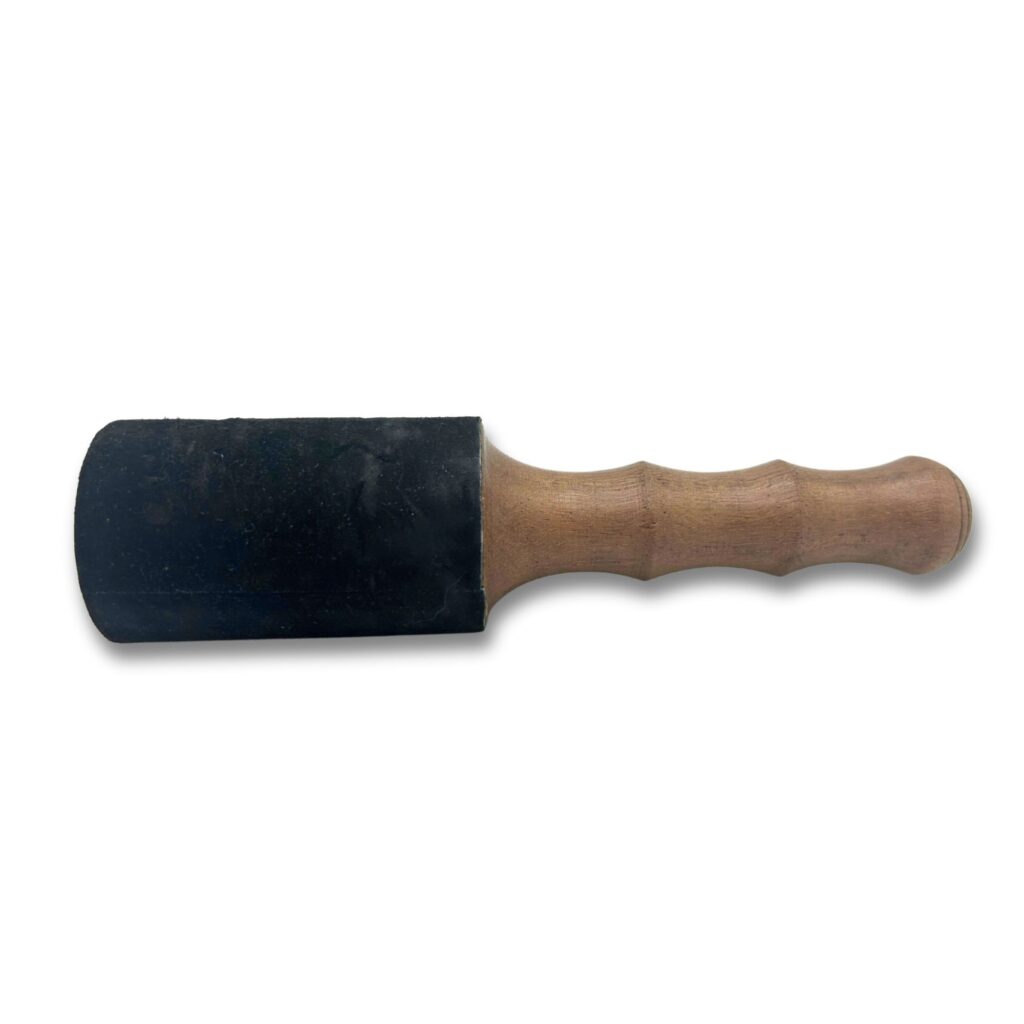 Palo de Madera – 18×4 cm – Asa Doble Curvada para Cuenco Tibetano