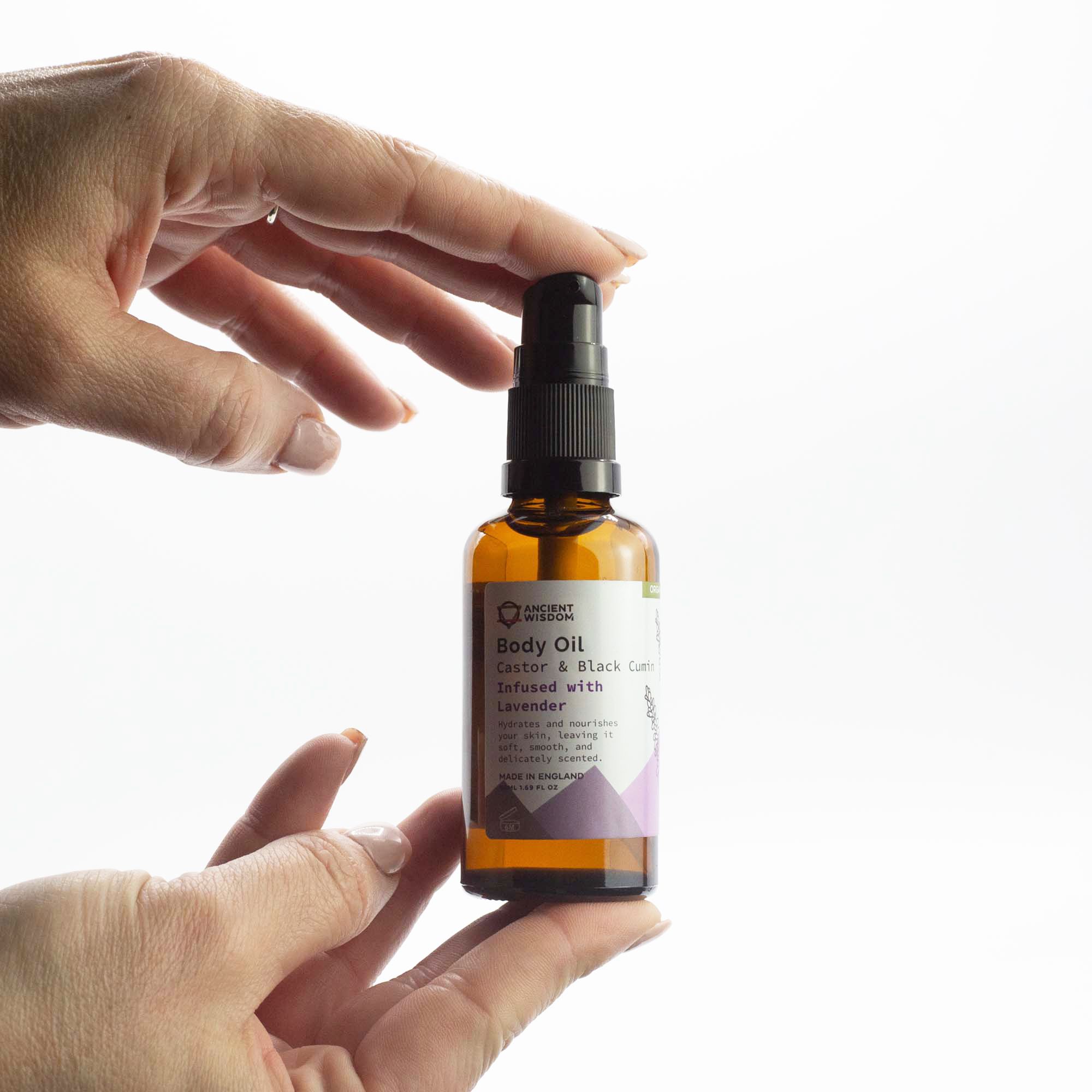 Aceite Corporal Organico 50 ml- Lavanda - Imagen 4