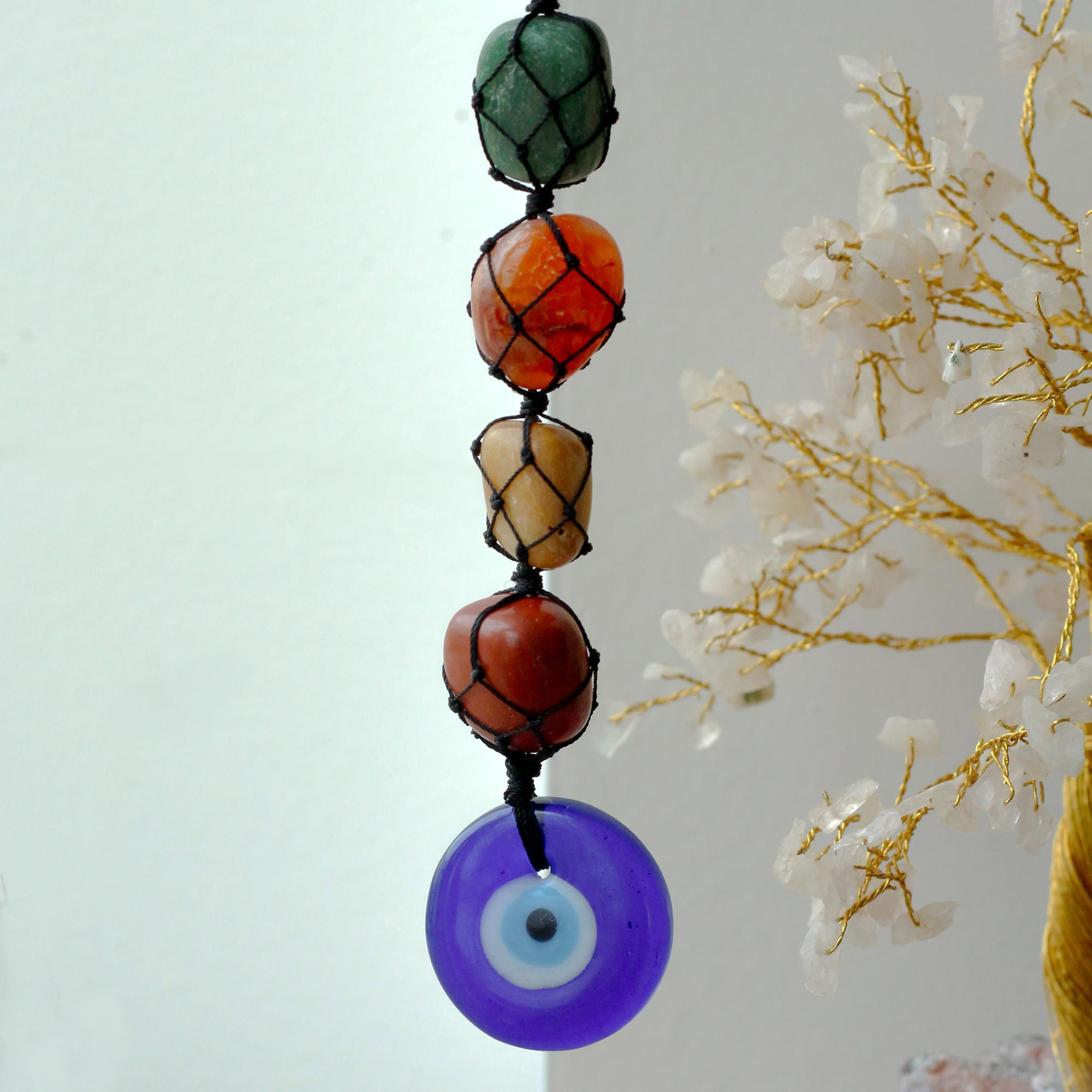 Colgante Piedra Chakra - Mal de Ojo - Imagen 2