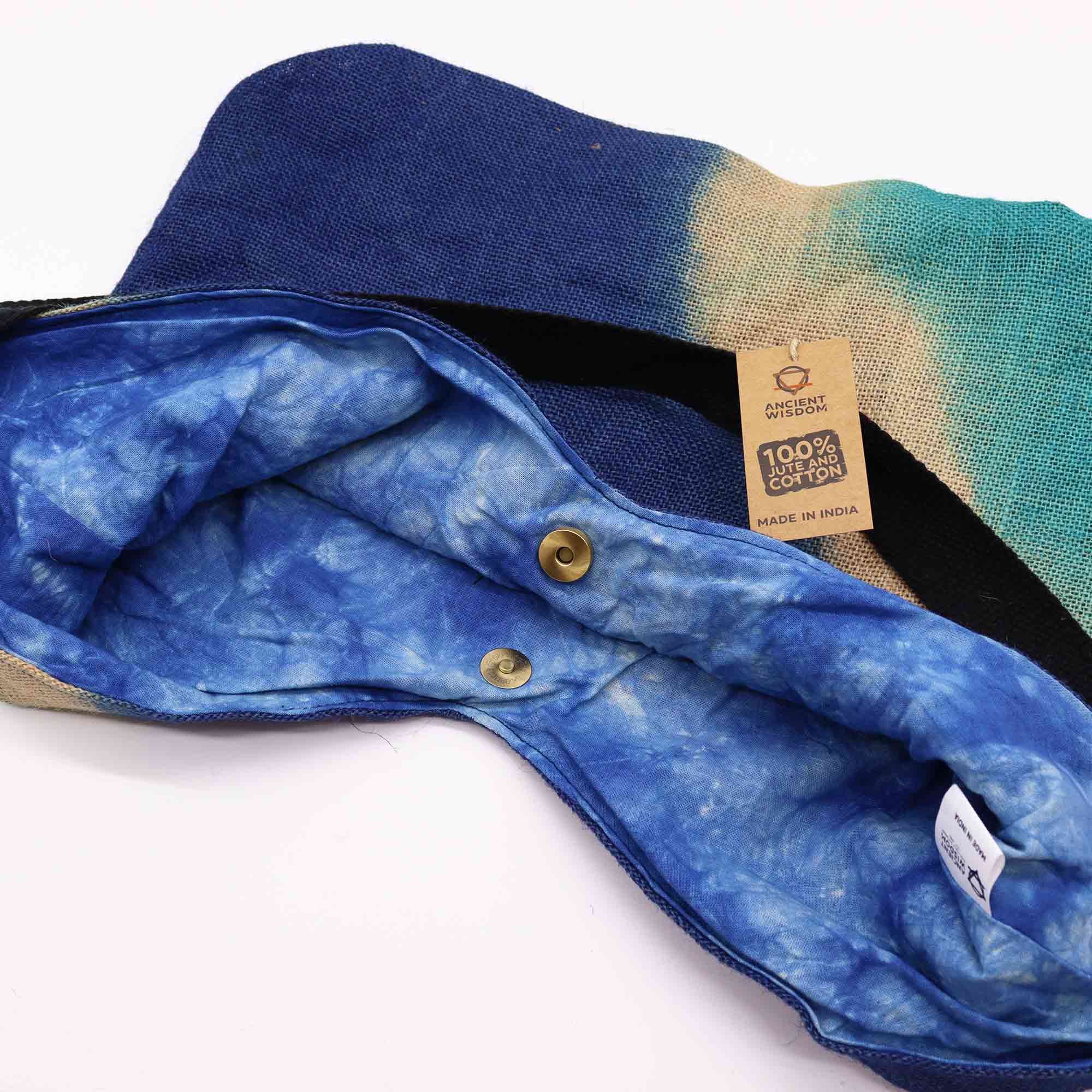 Bolso de hombro - Azul vaquero - Imagen 4