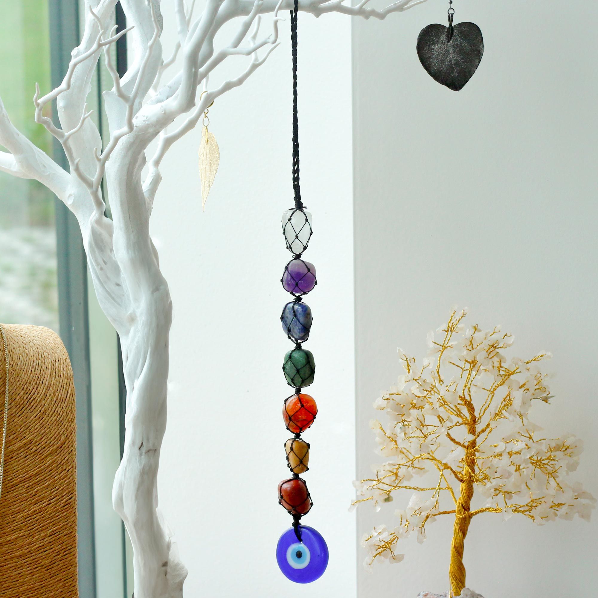 Colgante Piedra Chakra - Mal de Ojo - Imagen 3