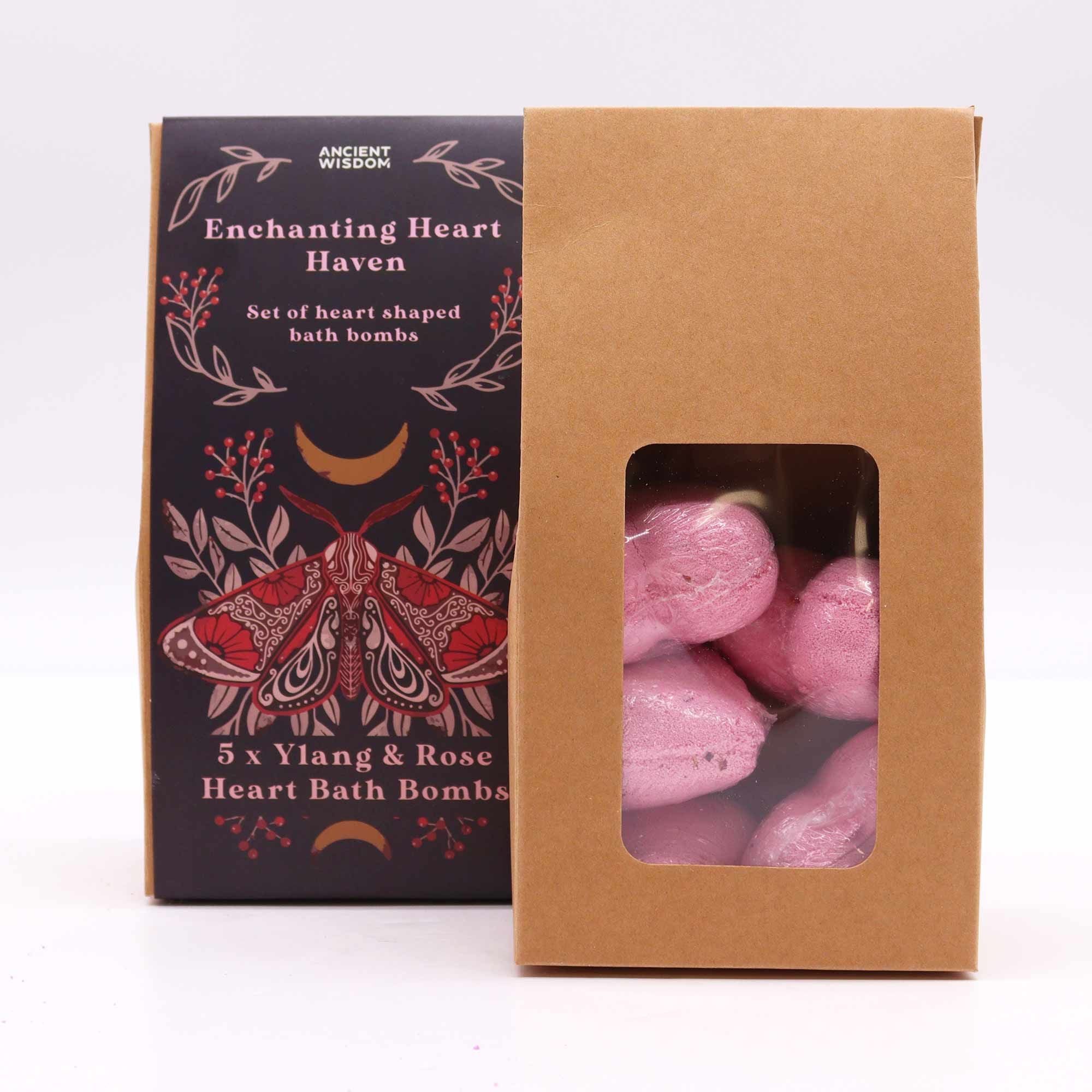 Set de Bombas de Baño de Corazón-Encantador Corazón Cielo - Imagen 3