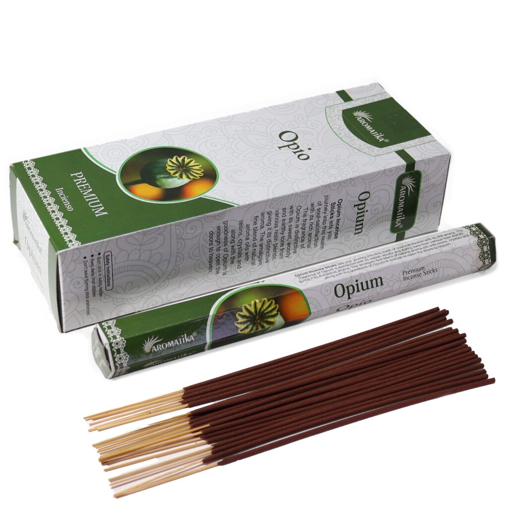 Incienso Hexagonal sin Carbón de Aromatikae – Opio