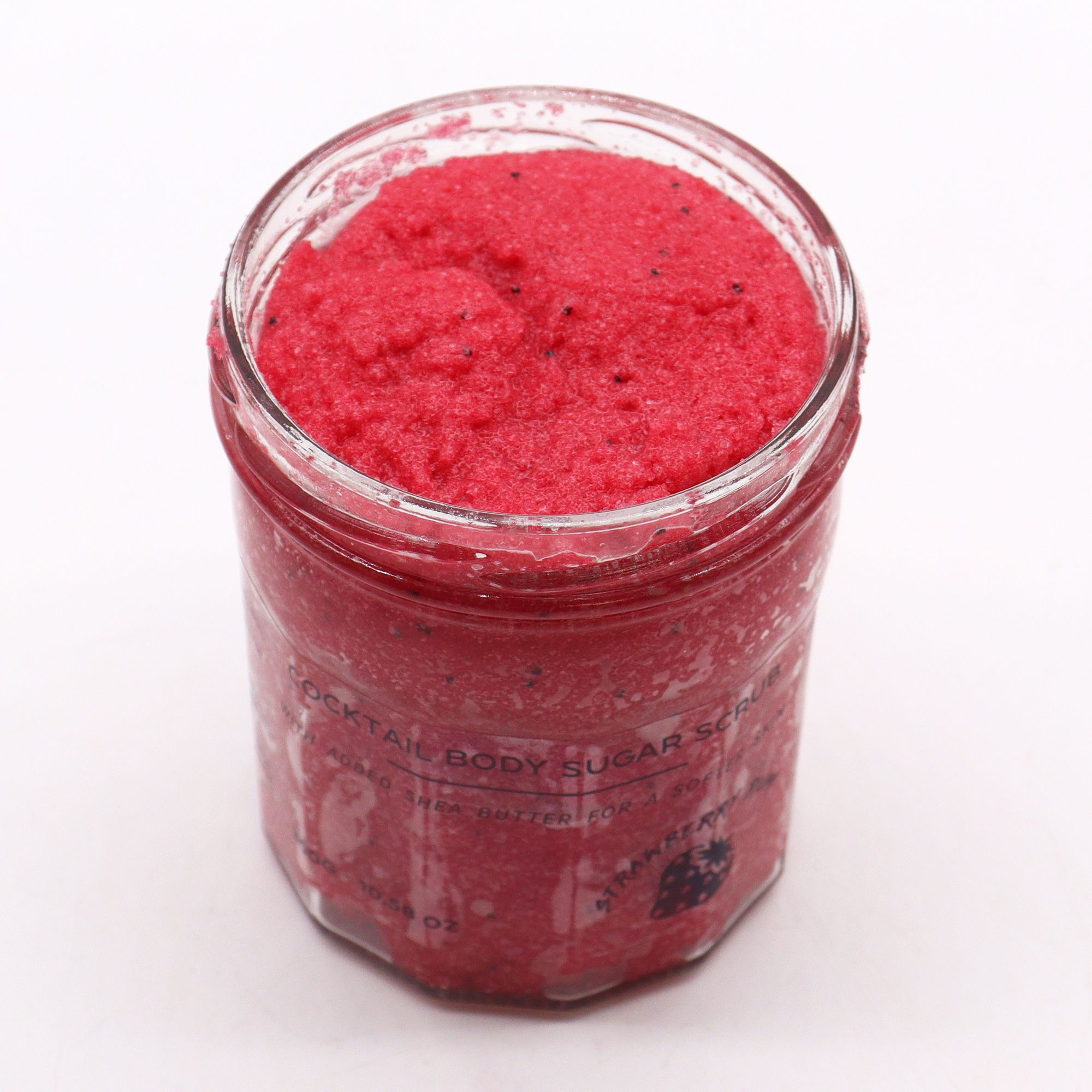 Exfoliante corporal de azúcar perfumado - Ron de fresa 300g - Imagen 3