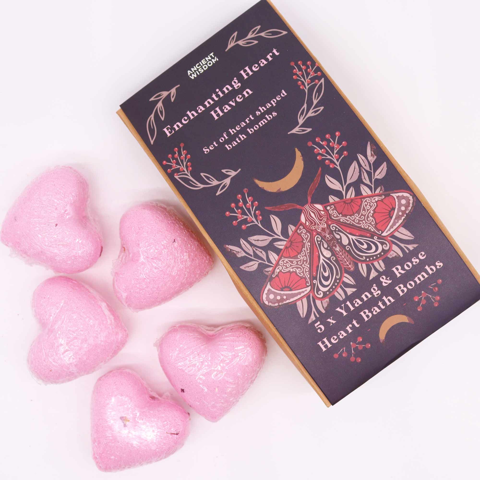 Set de Bombas de Baño de Corazón-Encantador Corazón Cielo - Imagen 2