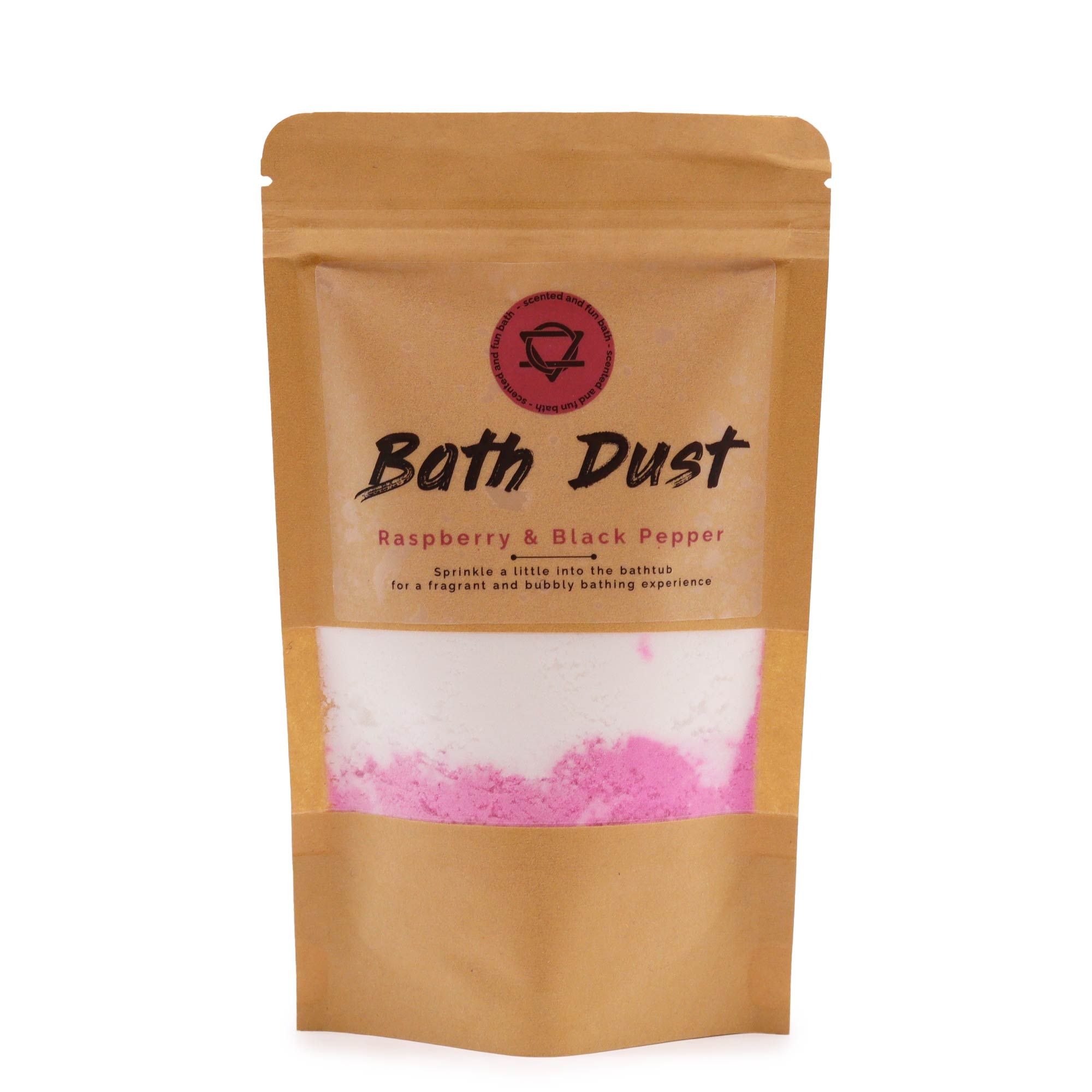 Polvo de Baño de Frambuesa y Pimienta Negra 190gr