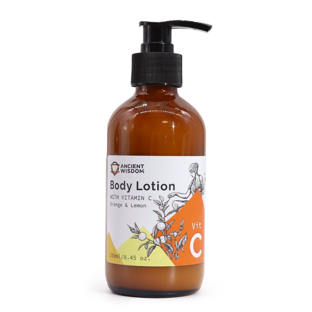 Locion Corporal con Vitamina C – Naranja y Limon