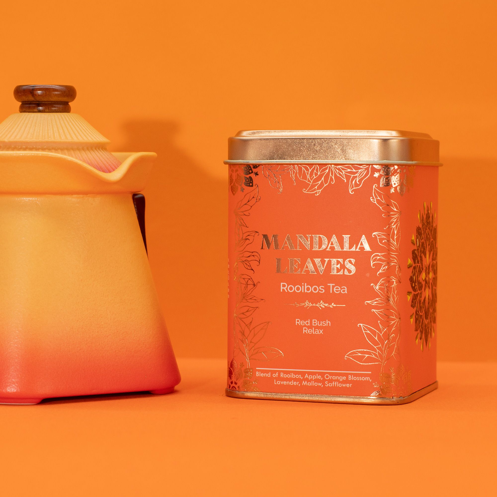 Té de rooibos relajante - 50gr Lata - Imagen 2
