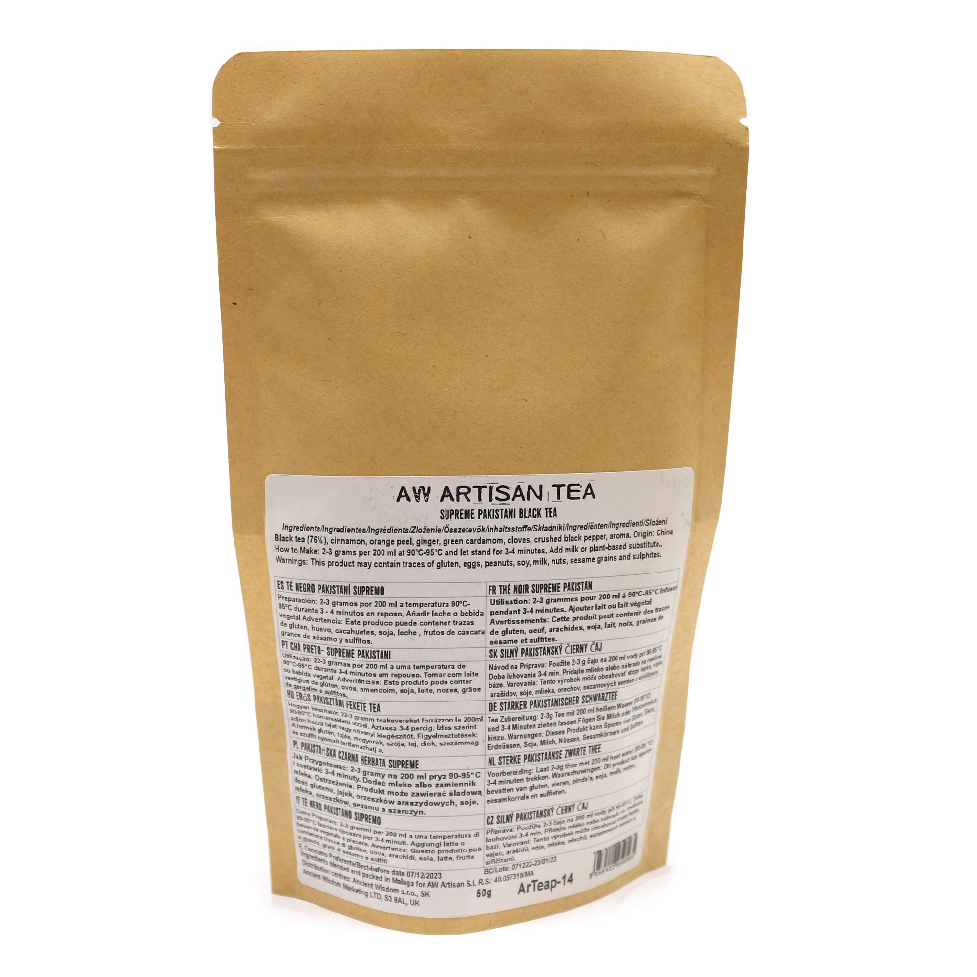Mezcla de té Magia Negra - 50 g - Imagen 4