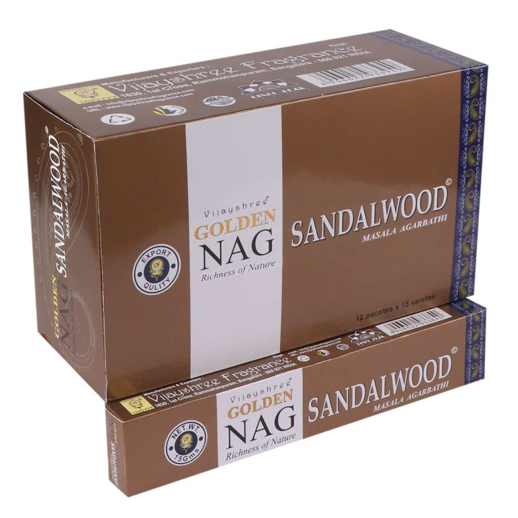 15g Golden Nag – Sándalo